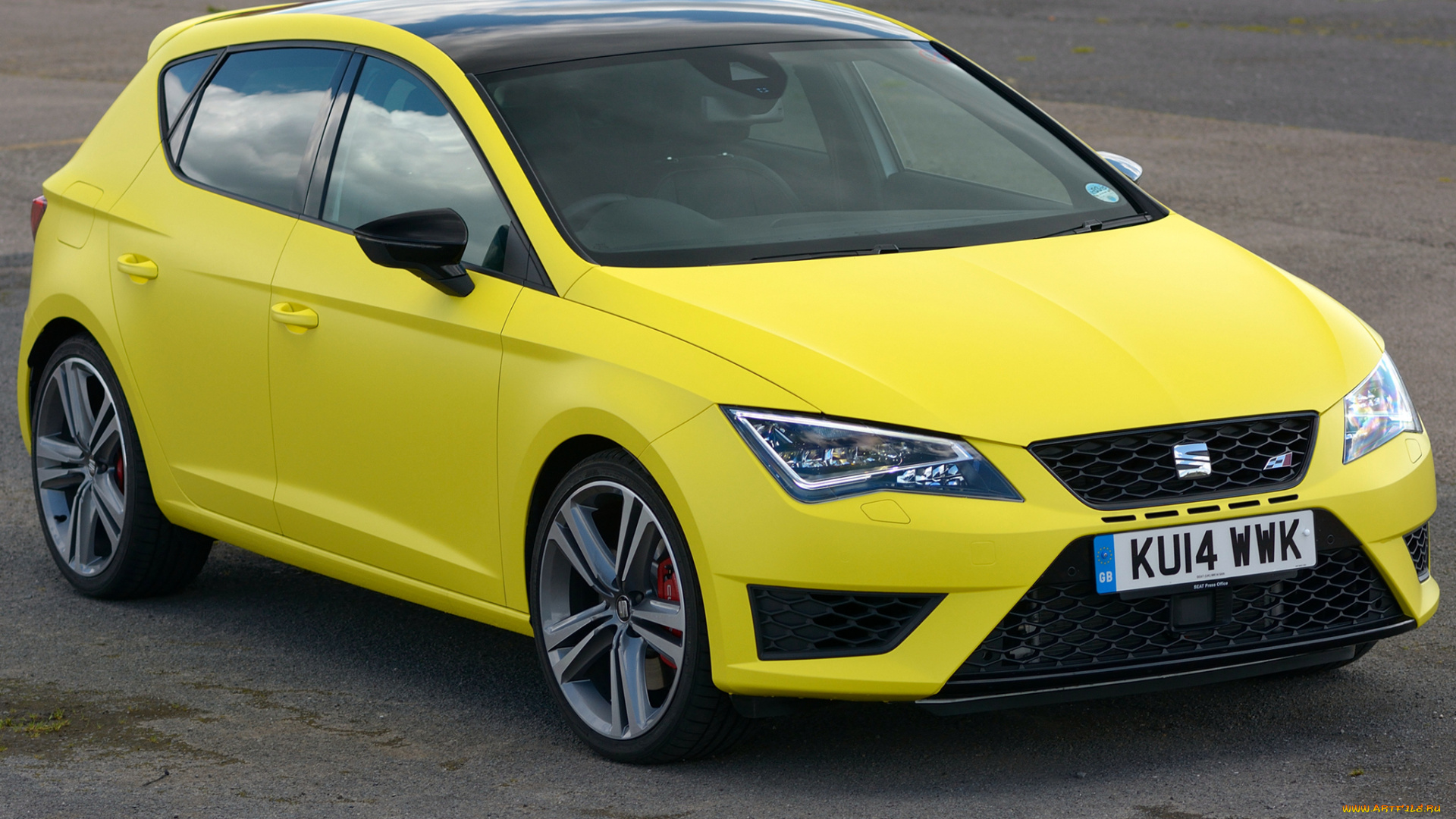 автомобили, seat, leоn, cupra, 280, uk-spec, 5f, 2014, г, желтый