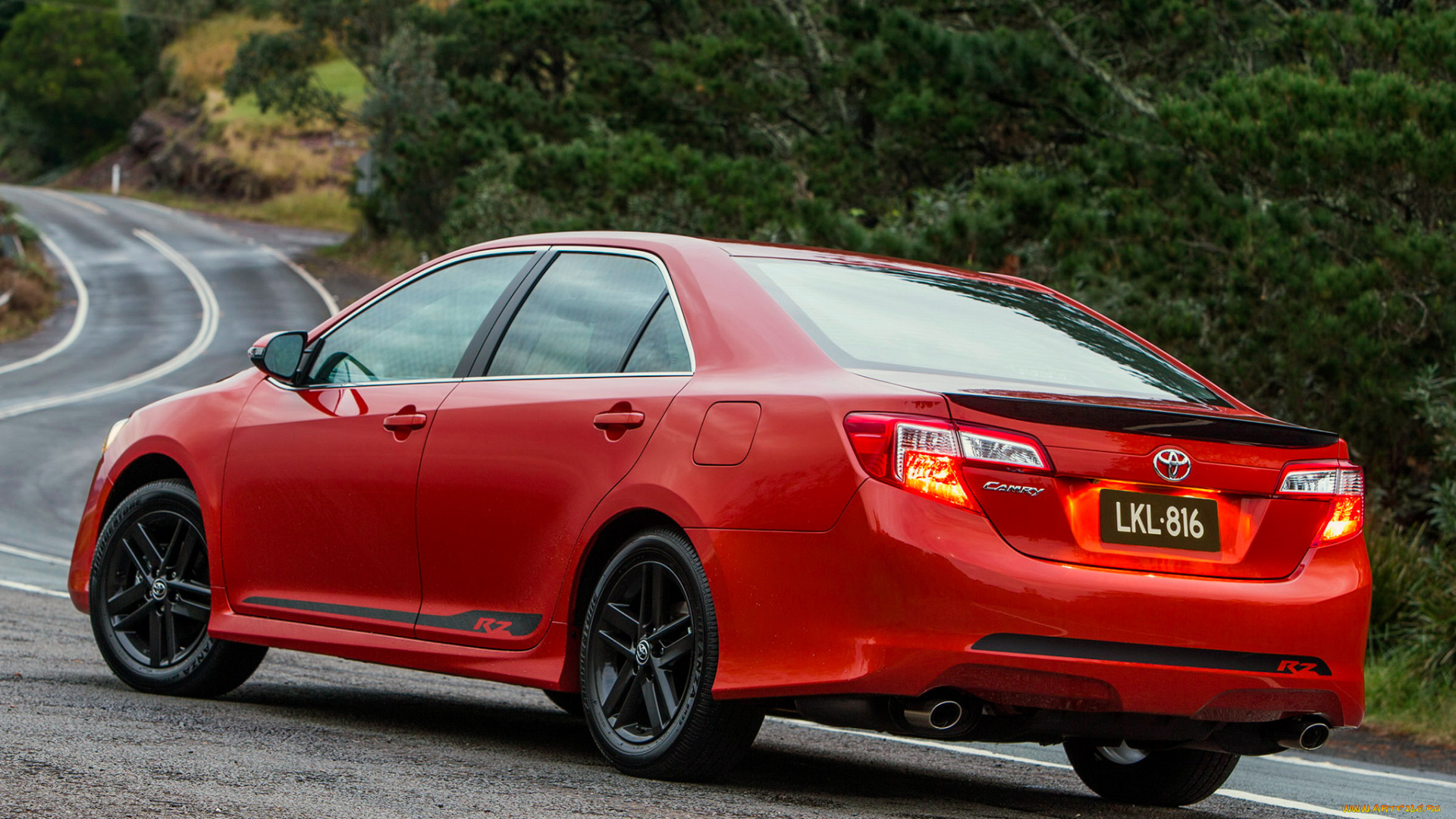 автомобили, toyota, camry, rz, 2014, г, красный