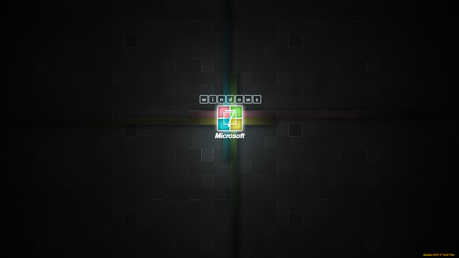 компьютеры, windows, 7, , vienna, фон, логотип