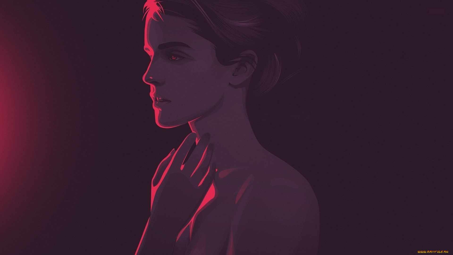 рисованные, люди, emma, watson
