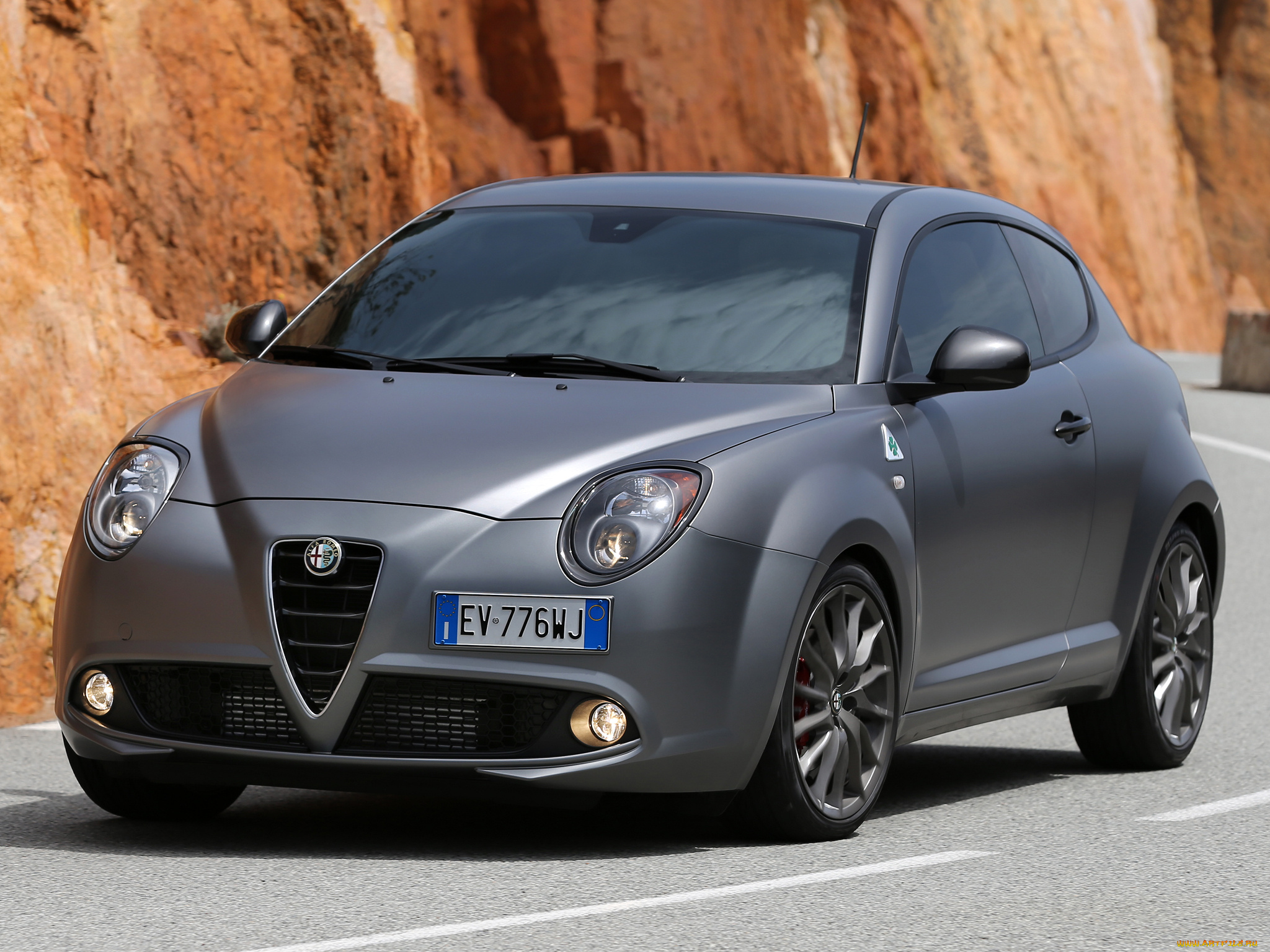 автомобили, alfa, romeo, alfa, romeo, mito, quadrifoglio, verde, 955, 2014, г, темный