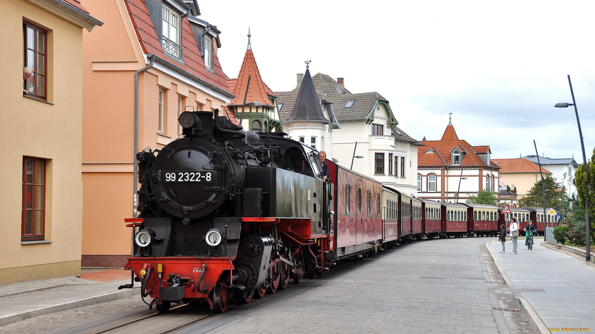 техника, паровозы, дорога, паровоз, рельсы, железная