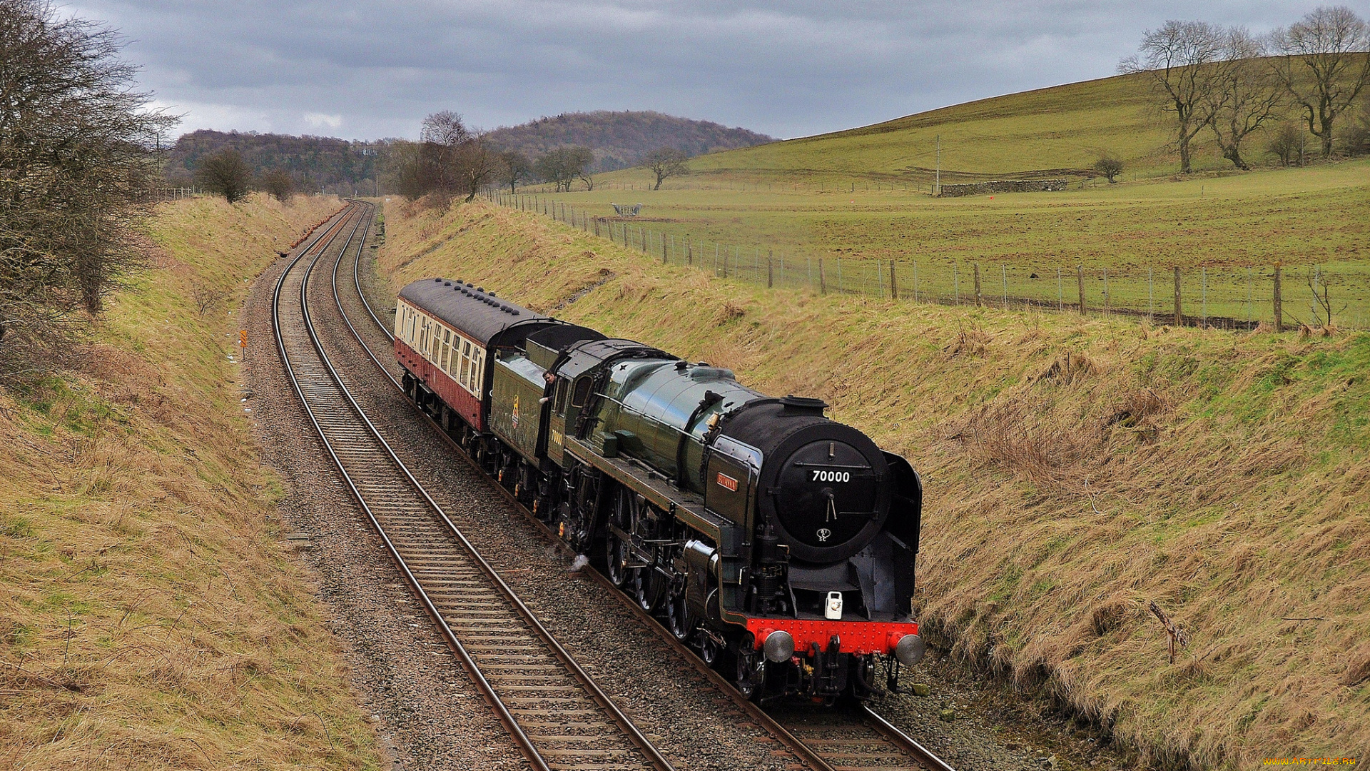 техника, паровозы, паровоз, дорога, рельсы, железная