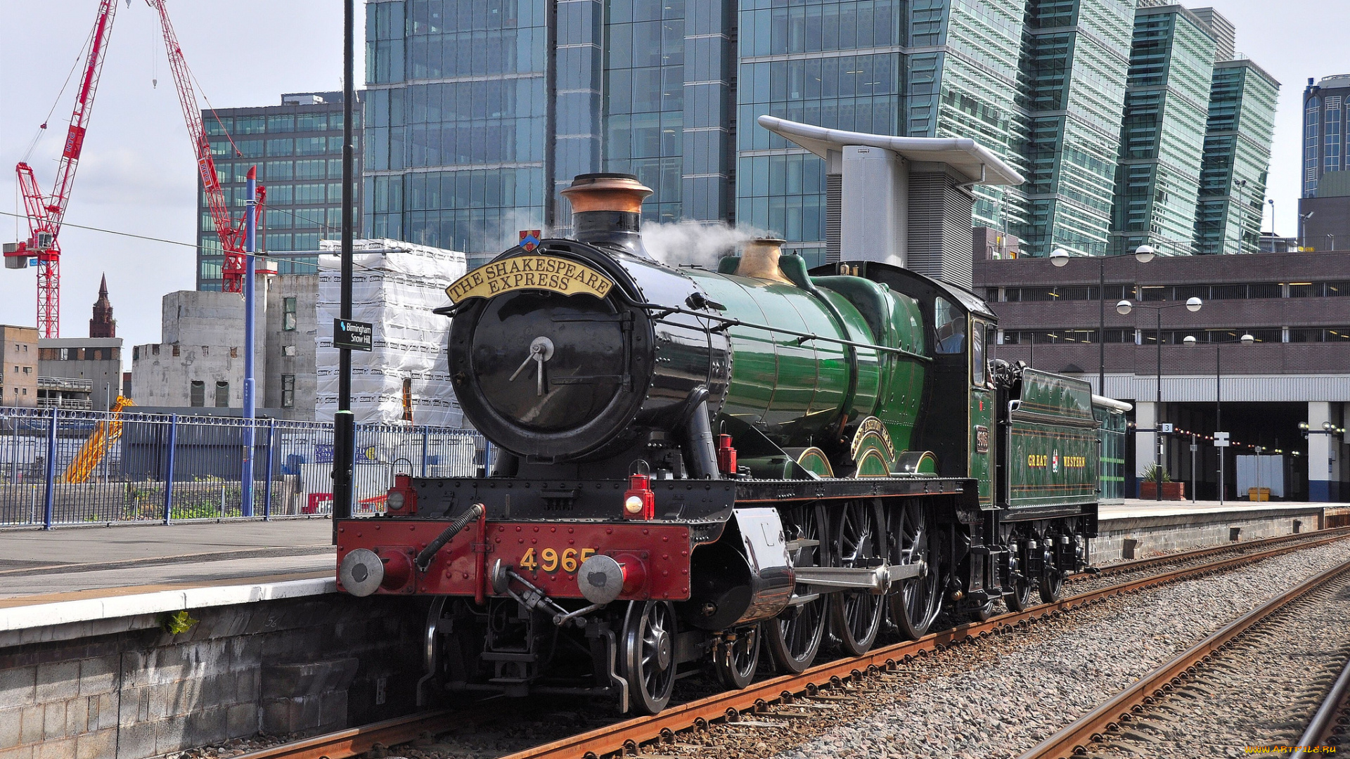 техника, паровозы, паровоз, рельсы, дорога, железная