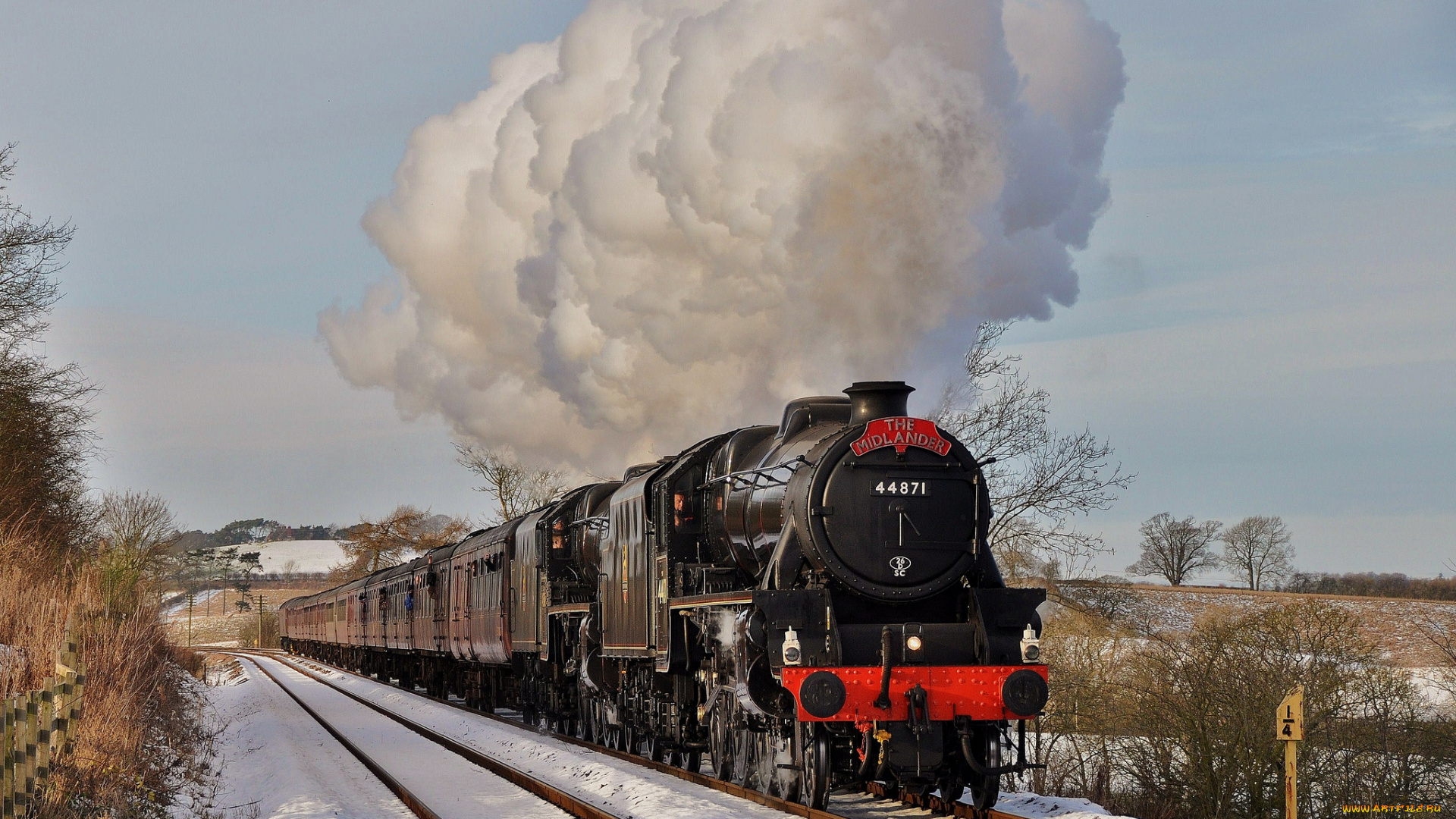 техника, паровозы, паровоз, рельсы, дорога, железная