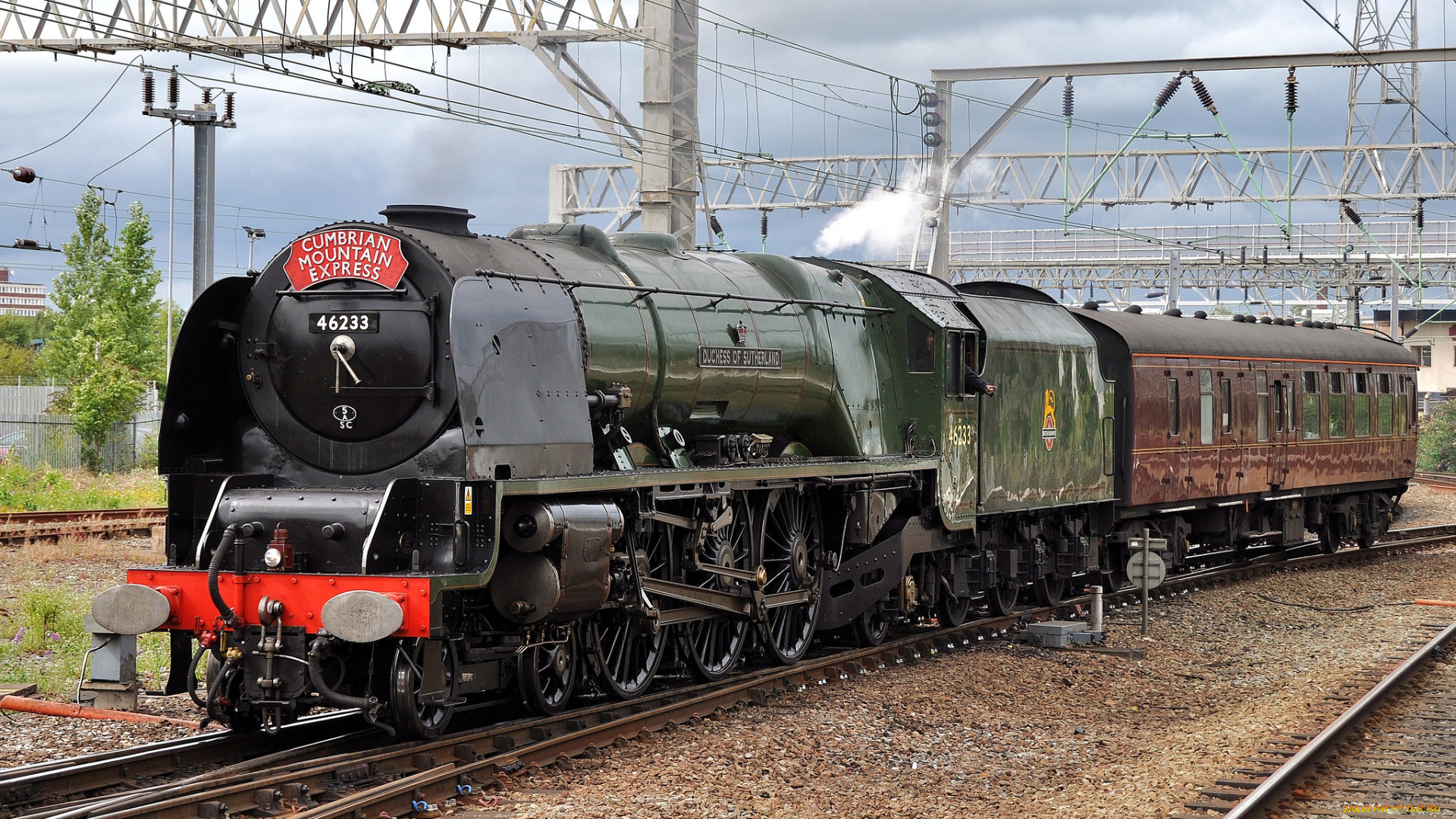 техника, паровозы, паровоз, рельсы, дорога, железная