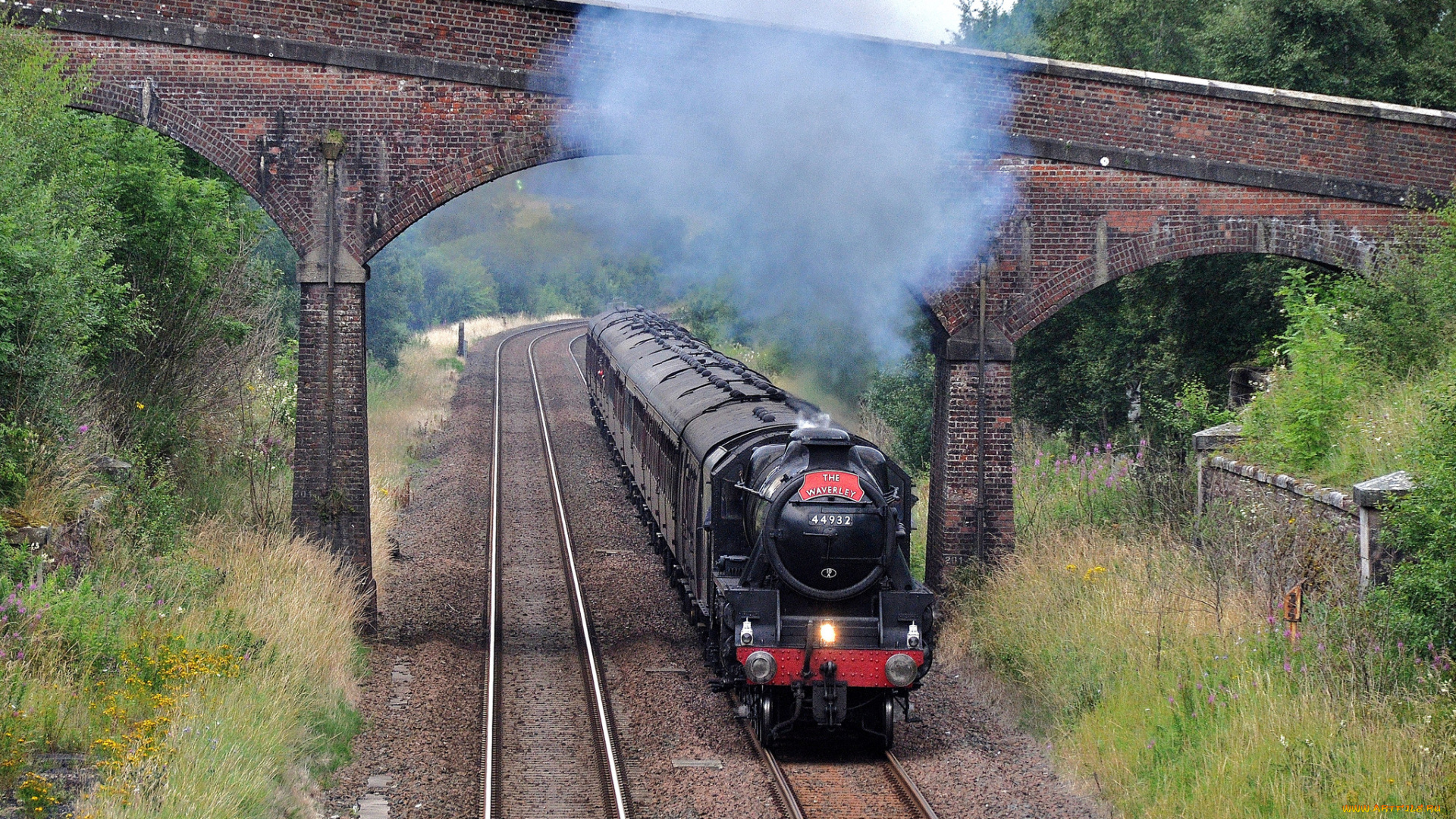 техника, паровозы, паровоз, рельсы, дорога, железная