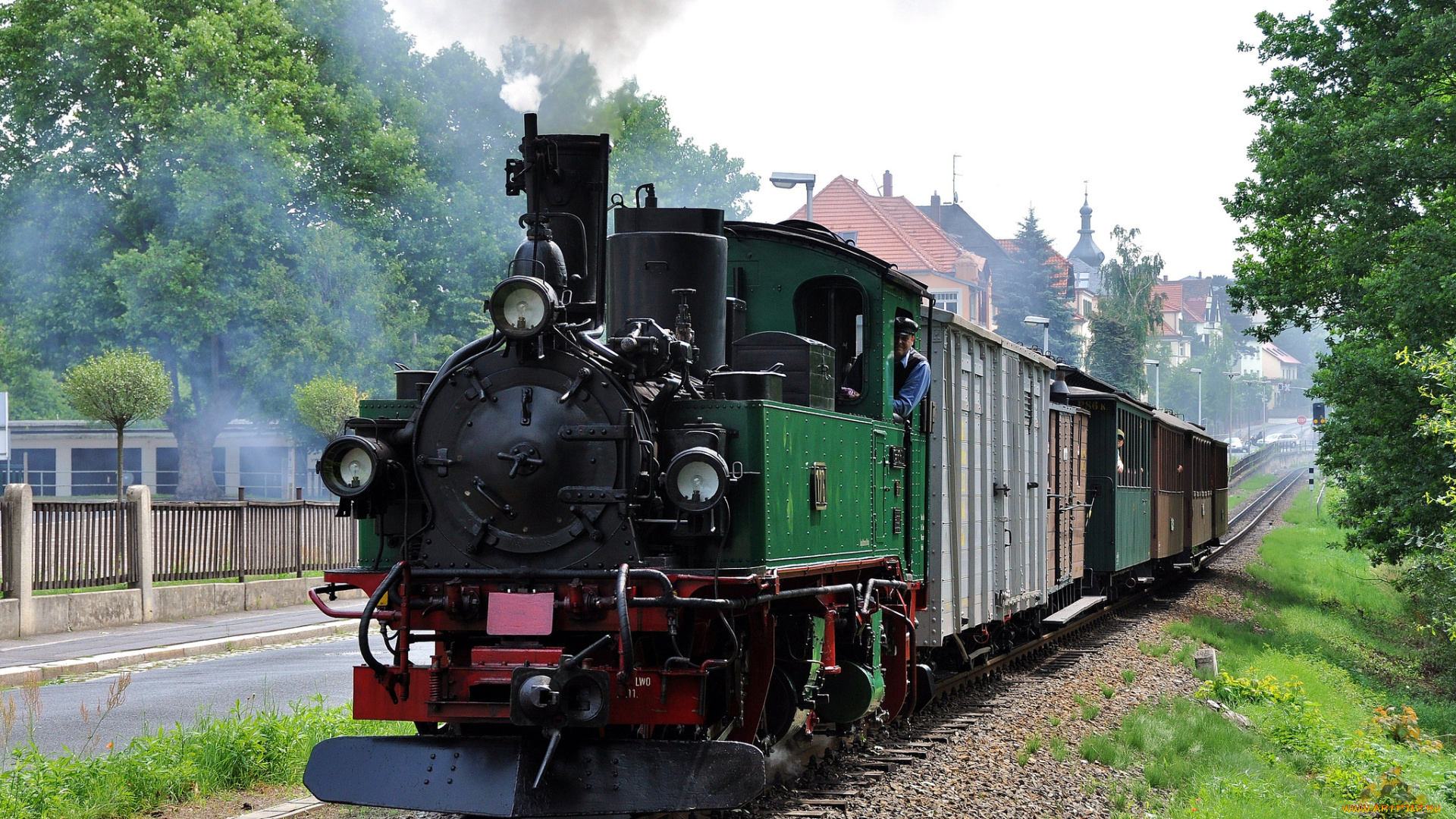 техника, паровозы, рельсы, паровоз, дорога, железная