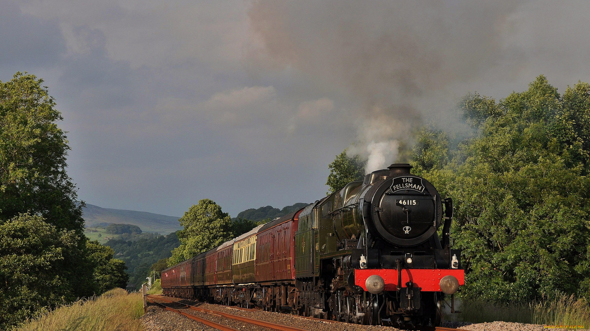 техника, паровозы, рельсы, паровоз, железная, дорога