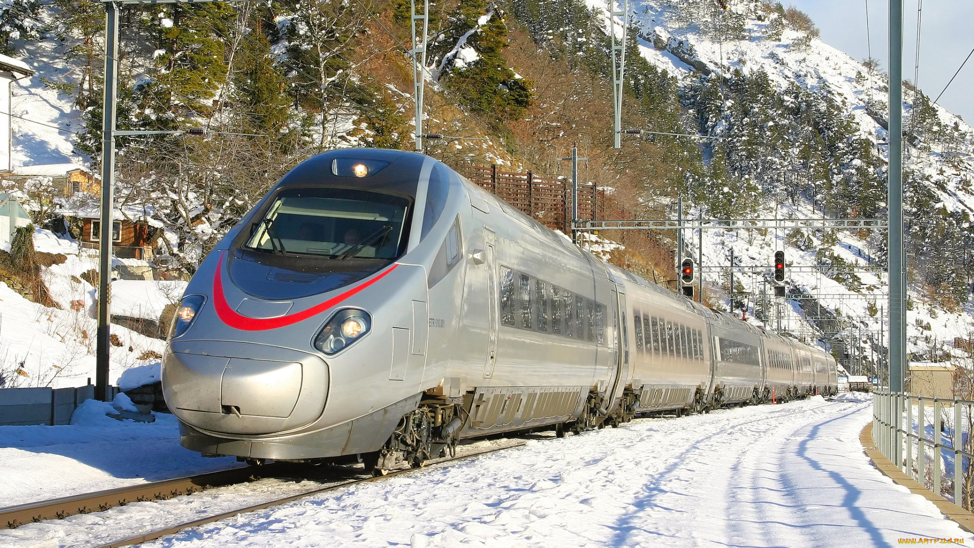 техника, поезда, скоростной, поезд