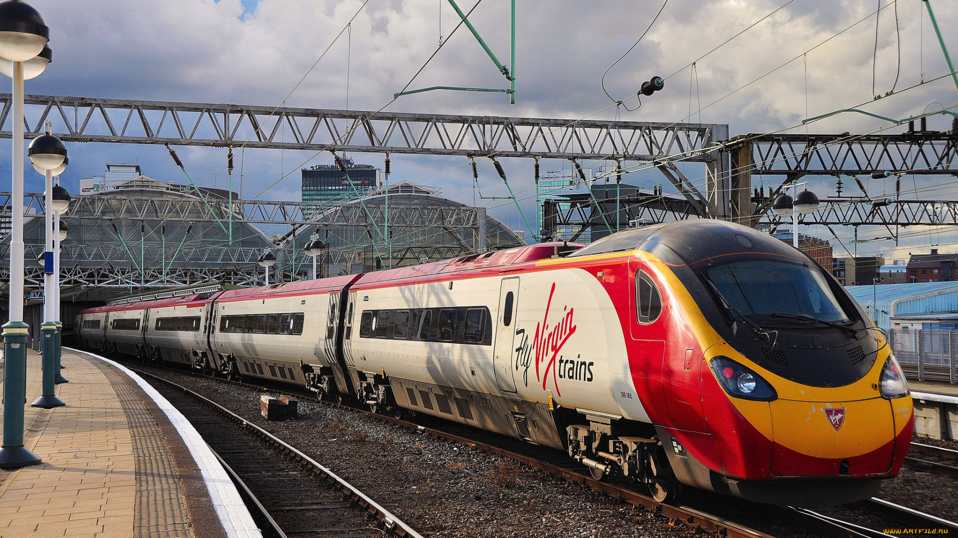 техника, поезда, скоростной, поезд