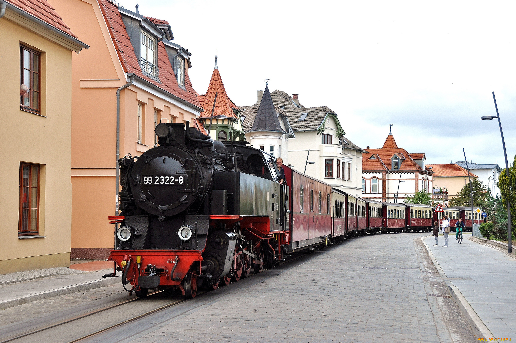 техника, паровозы, дорога, паровоз, рельсы, железная