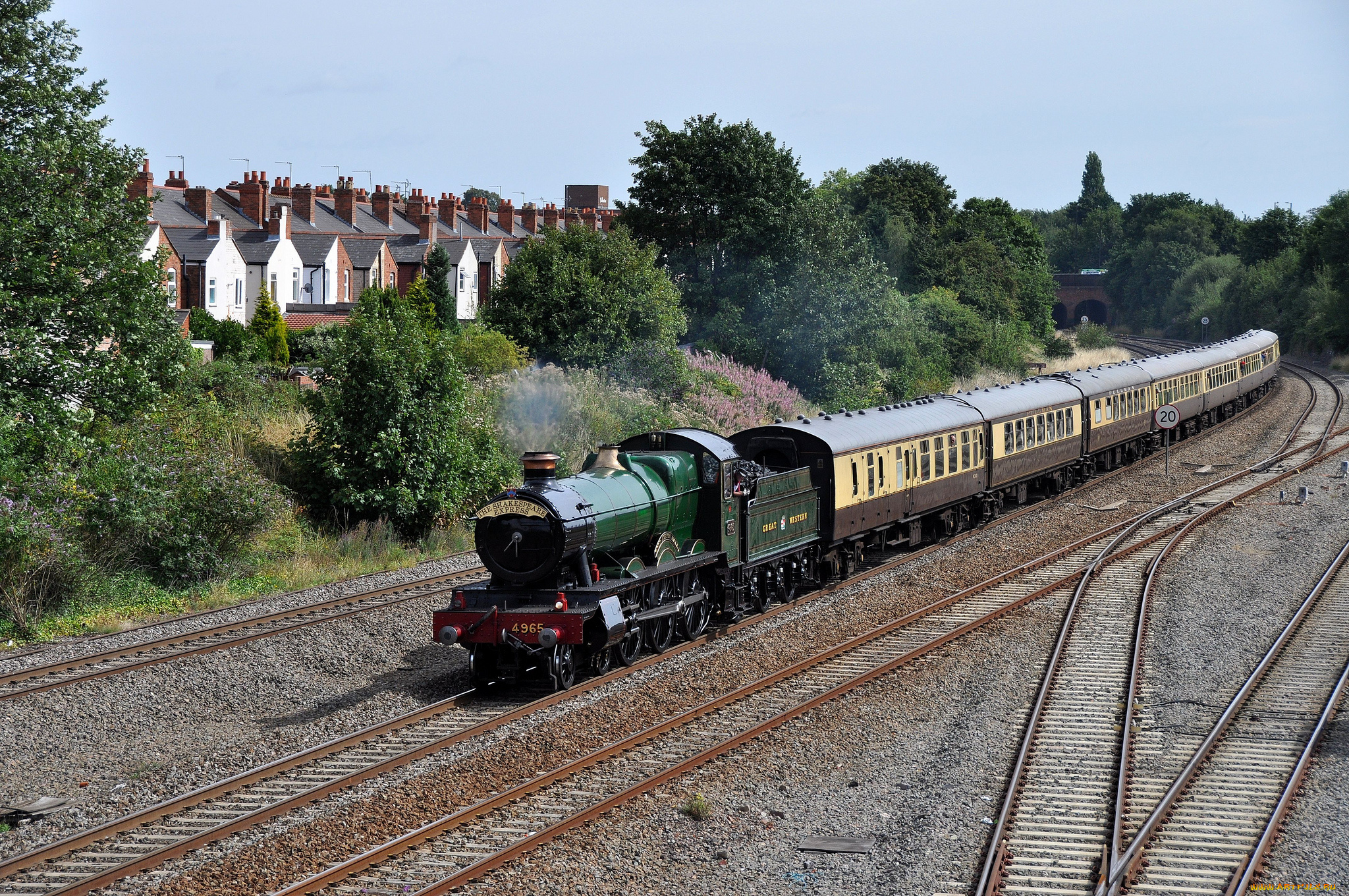 техника, паровозы, железная, дорога, рельсы, паровоз