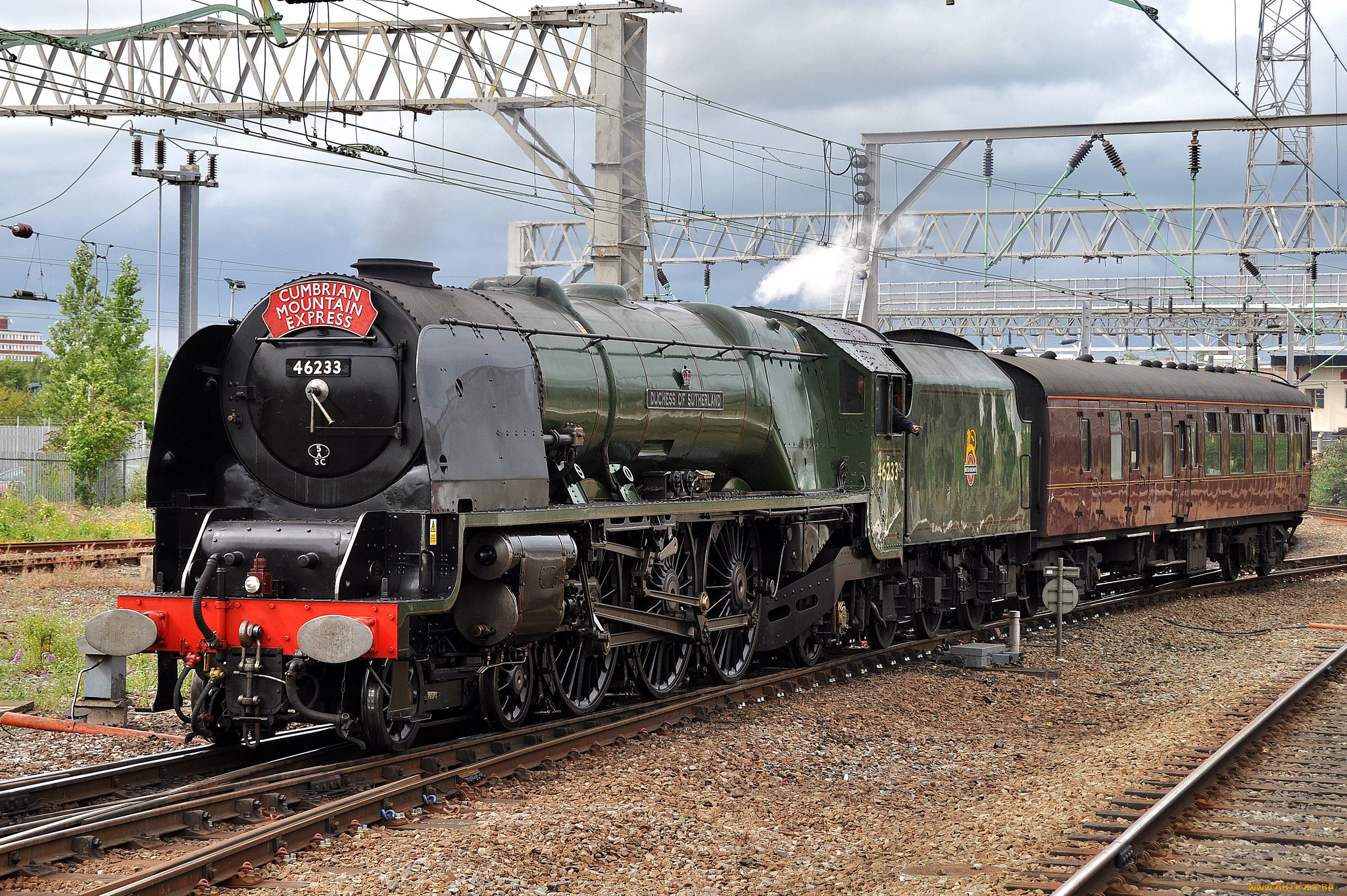 техника, паровозы, паровоз, рельсы, дорога, железная