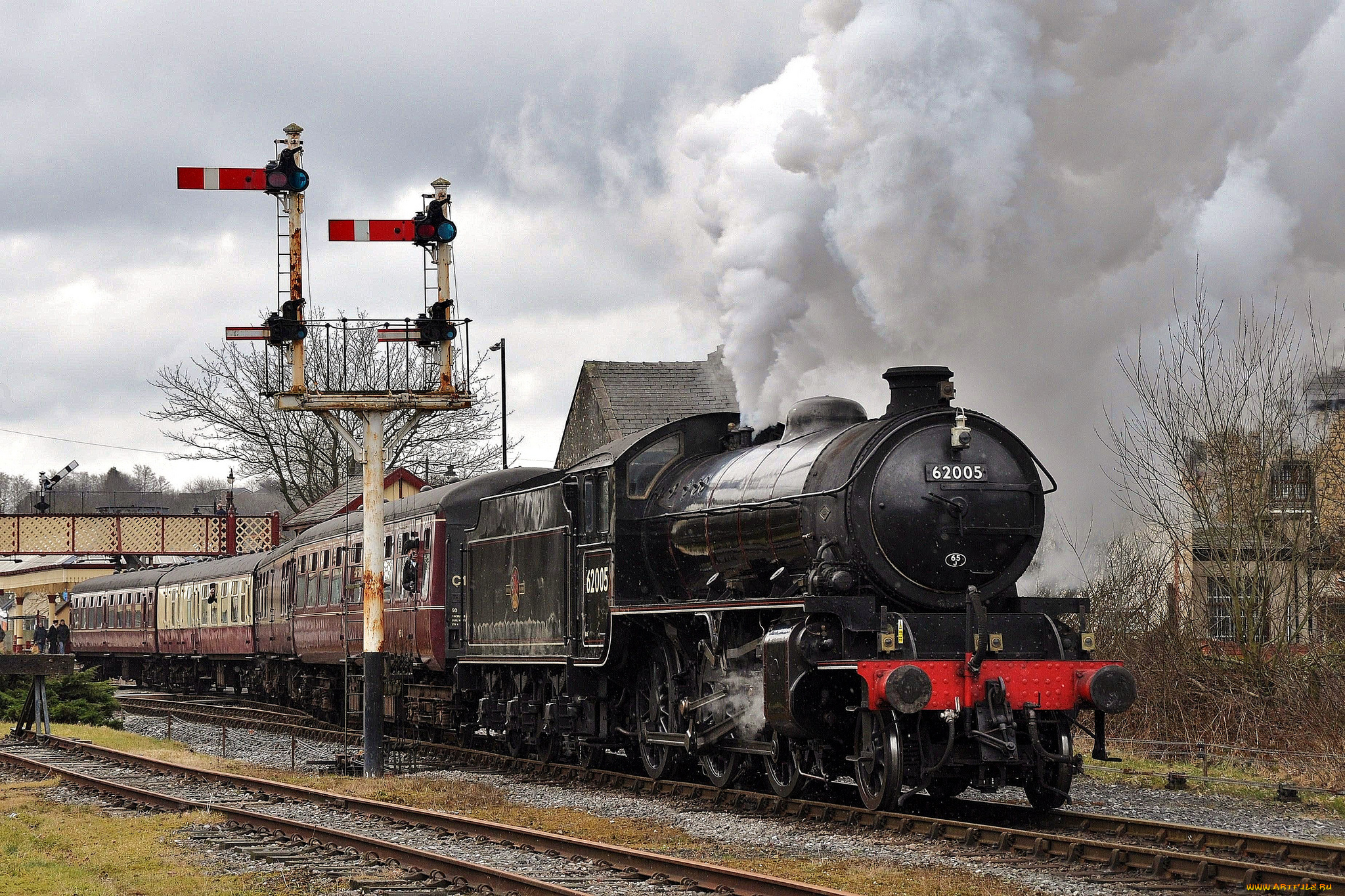 техника, паровозы, паровоз, рельсы, дорога, железная