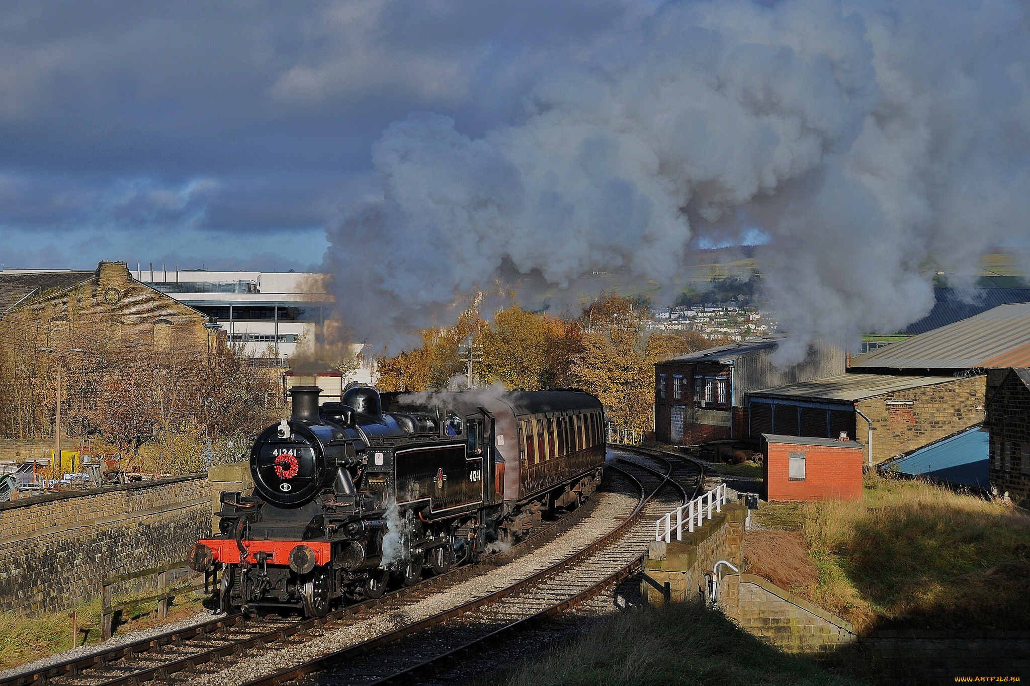 техника, паровозы, паровоз, рельсы, дорога, железная