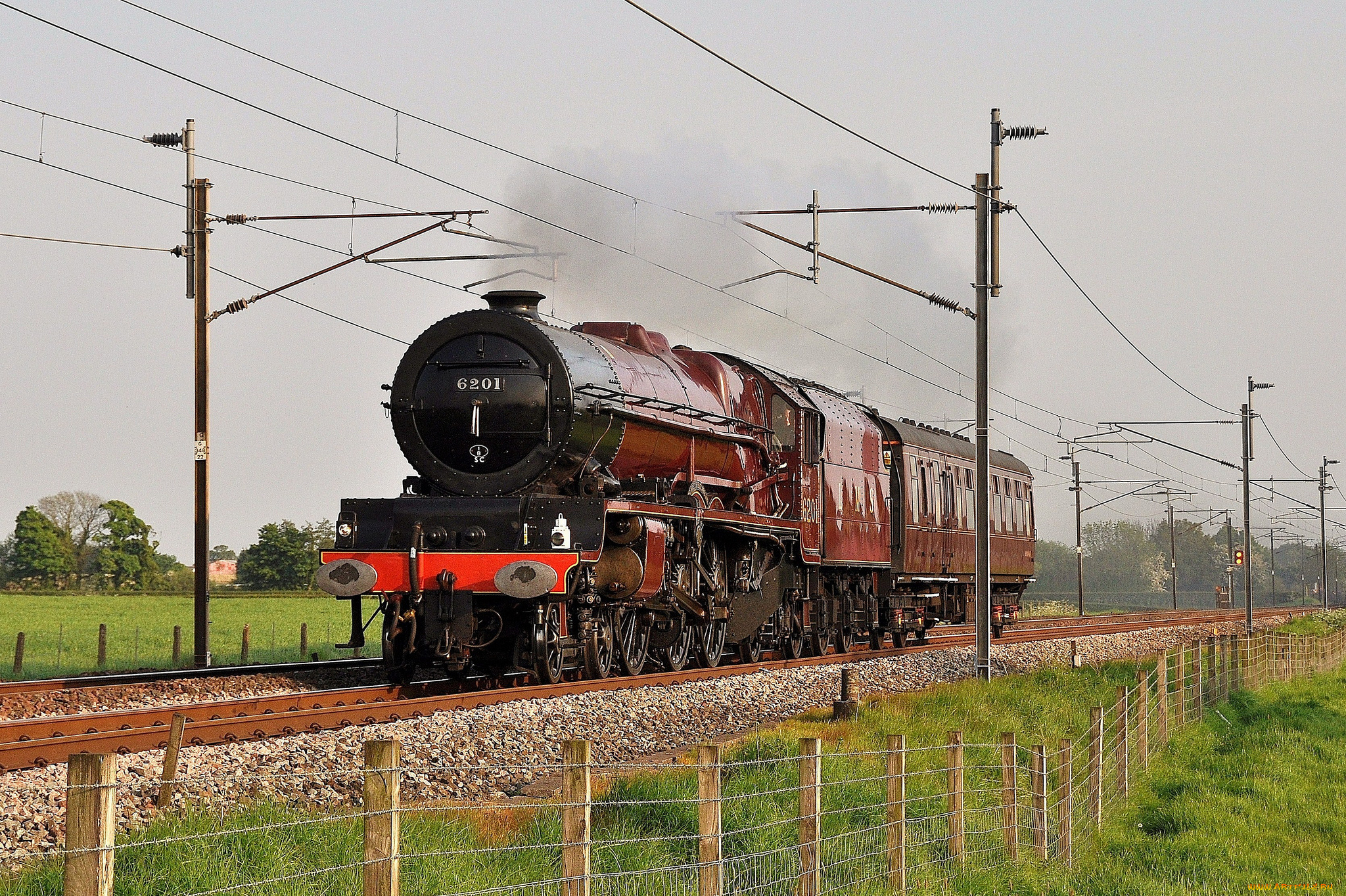 техника, паровозы, рельсы, дорога, железная, паровоз