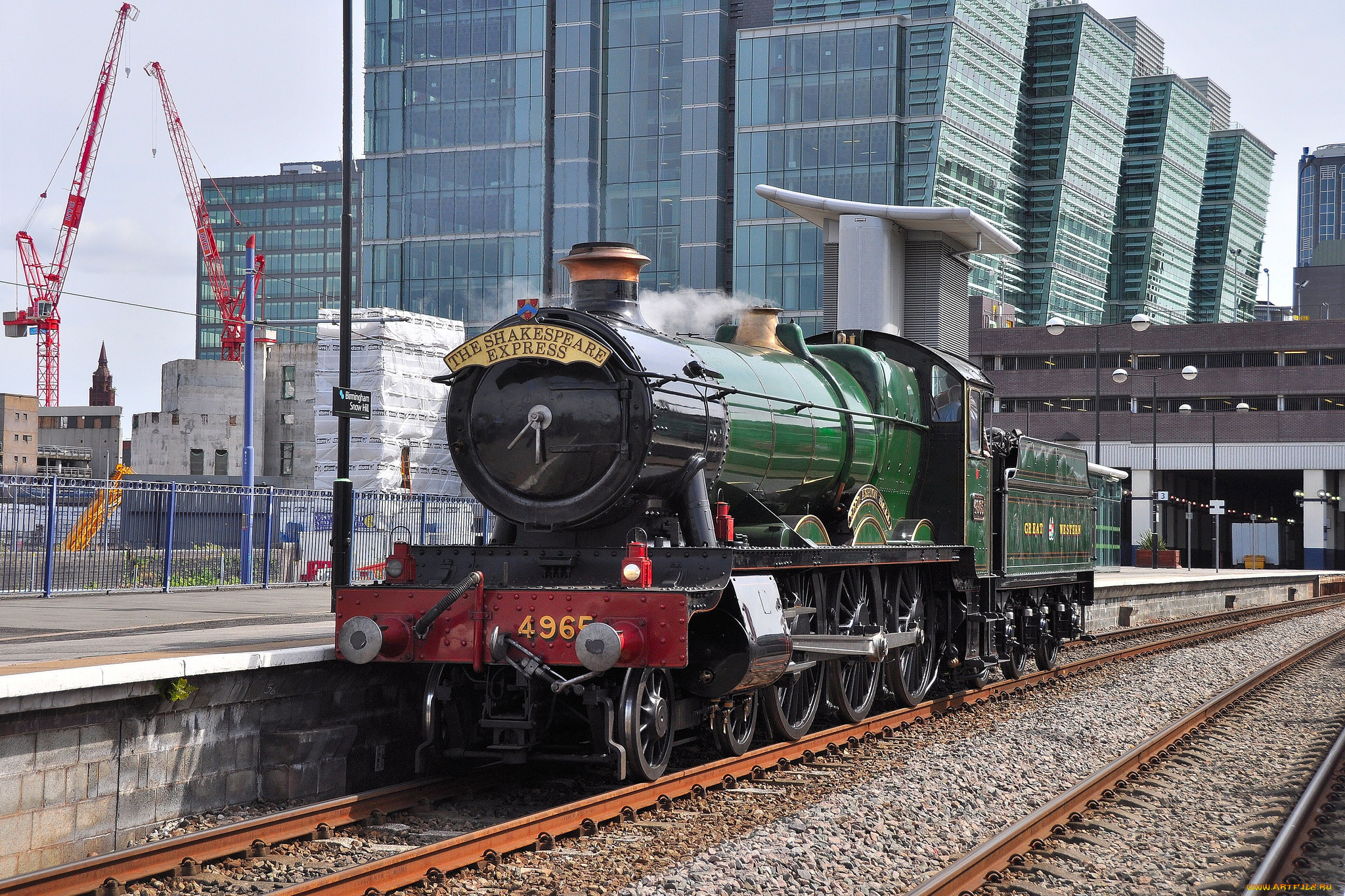 техника, паровозы, паровоз, рельсы, дорога, железная