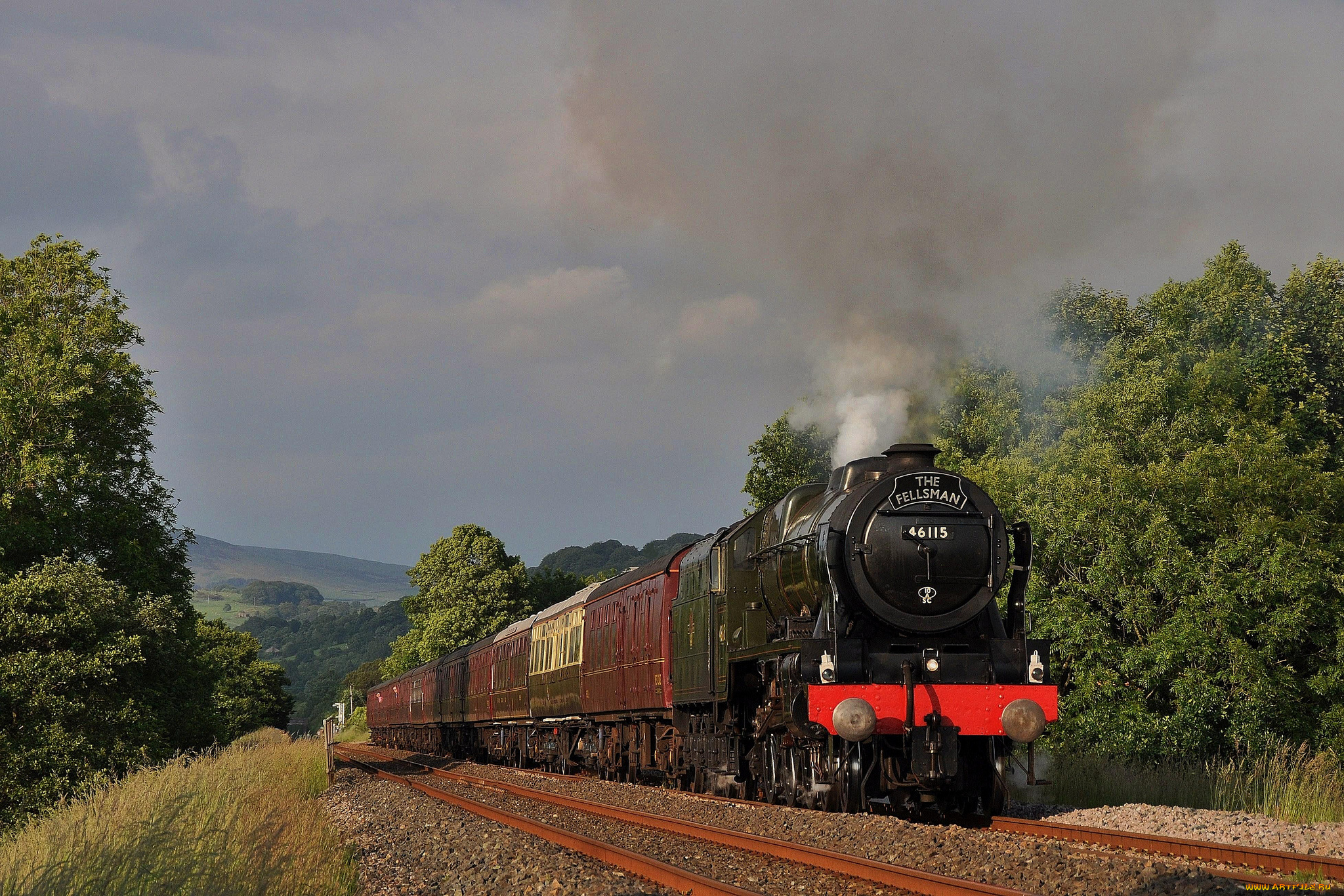 техника, паровозы, рельсы, паровоз, железная, дорога