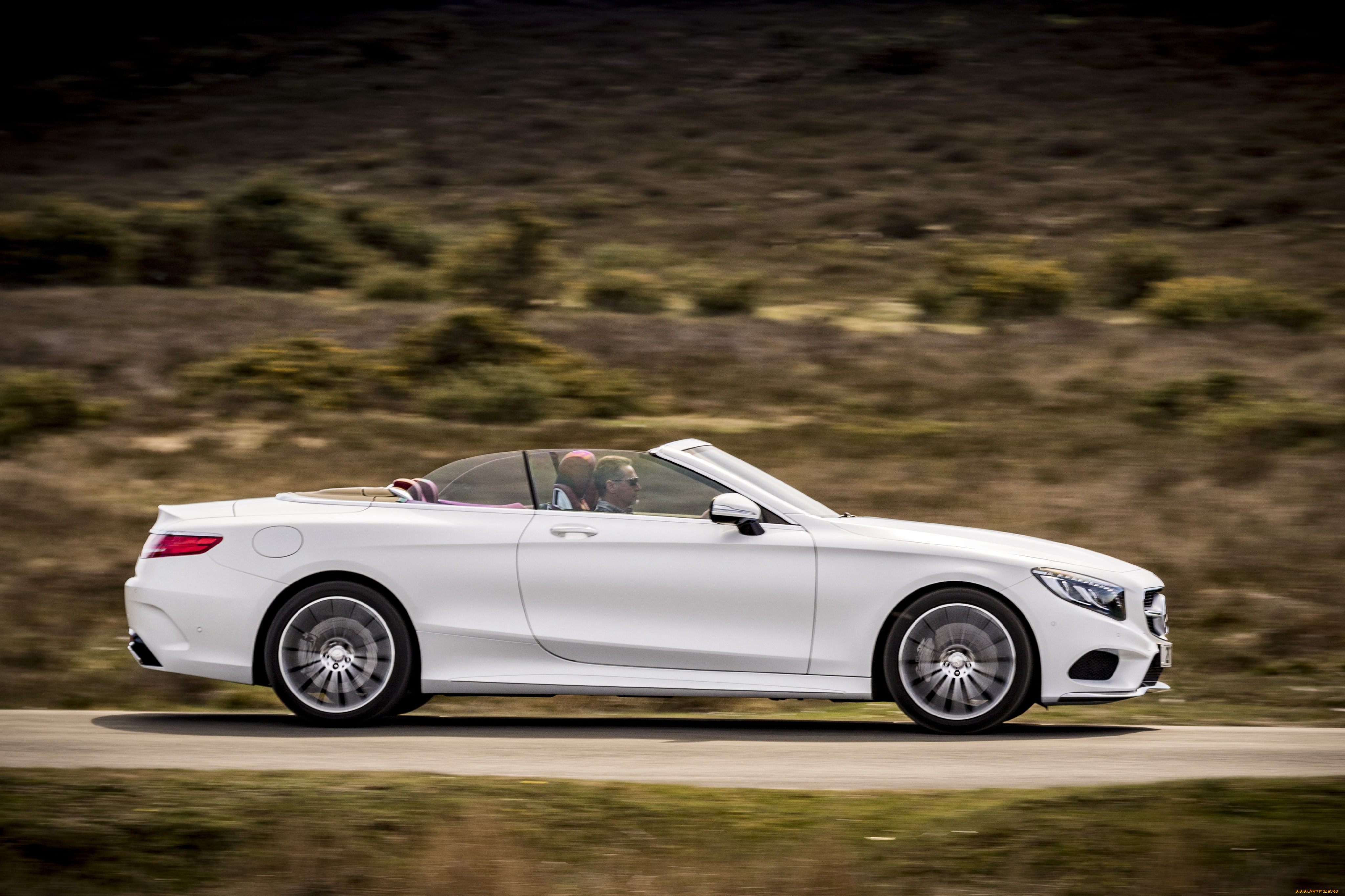 автомобили, mercedes-benz, cabriolet, line, uk-spec, a217, 2015г, amg, s, 500