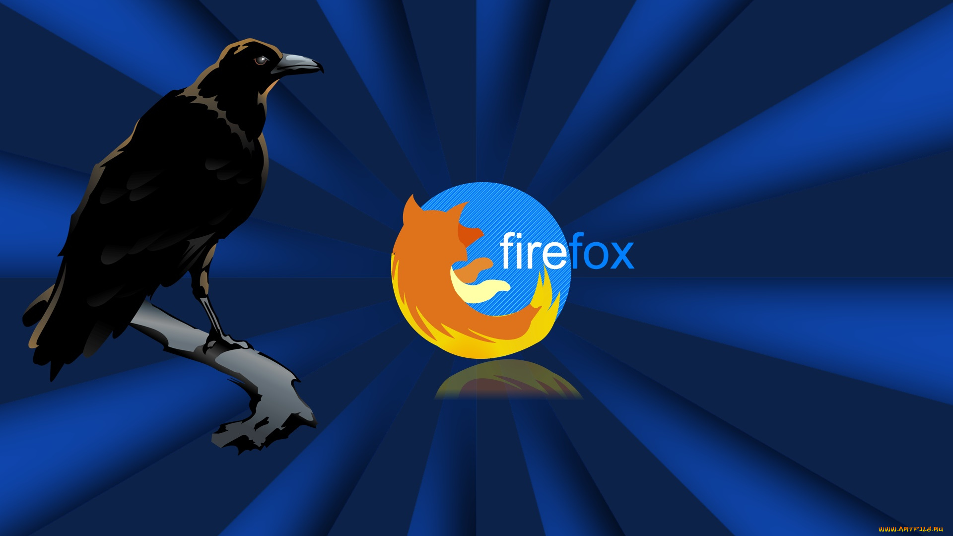 компьютеры, mozilla, firefox, фон, логотип