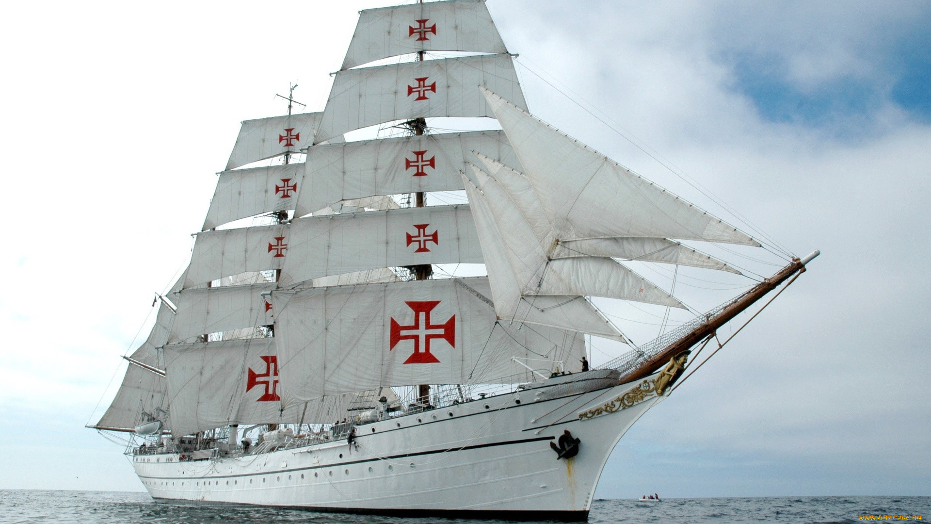 корабли, парусники, паресник