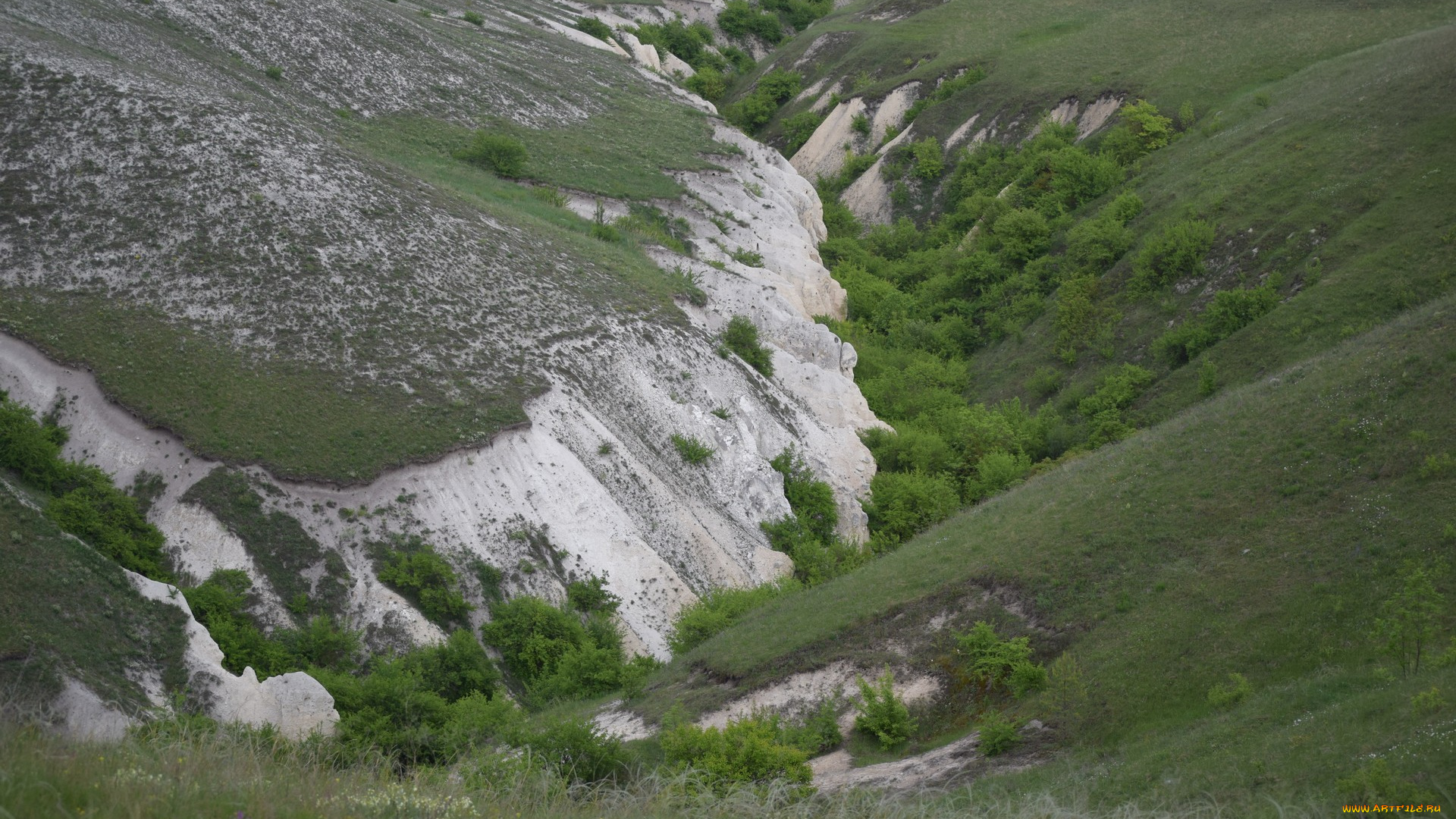природа, пейзажи, каньон, воронежская