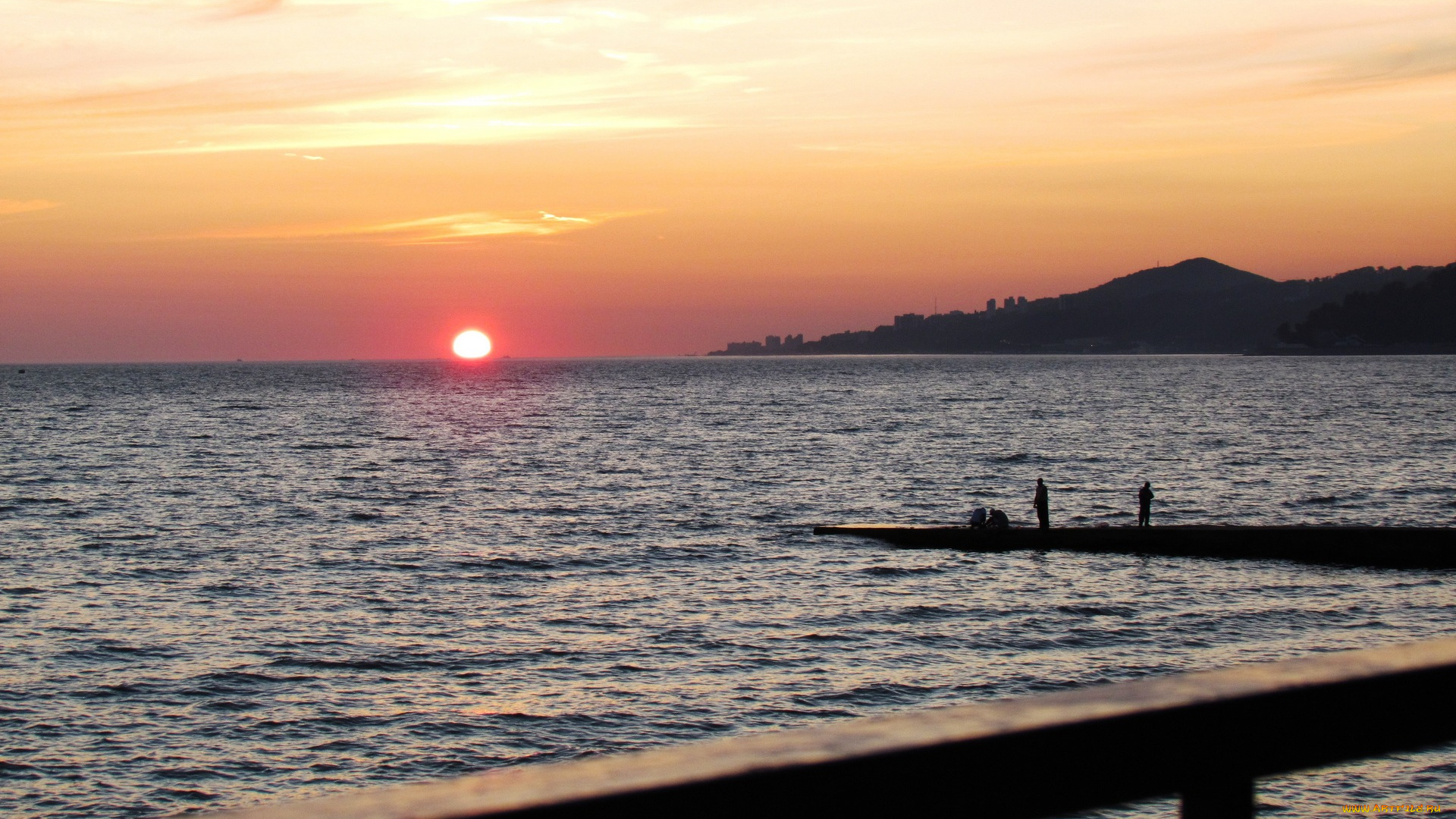 природа, восходы, закаты, море, сочи, закат