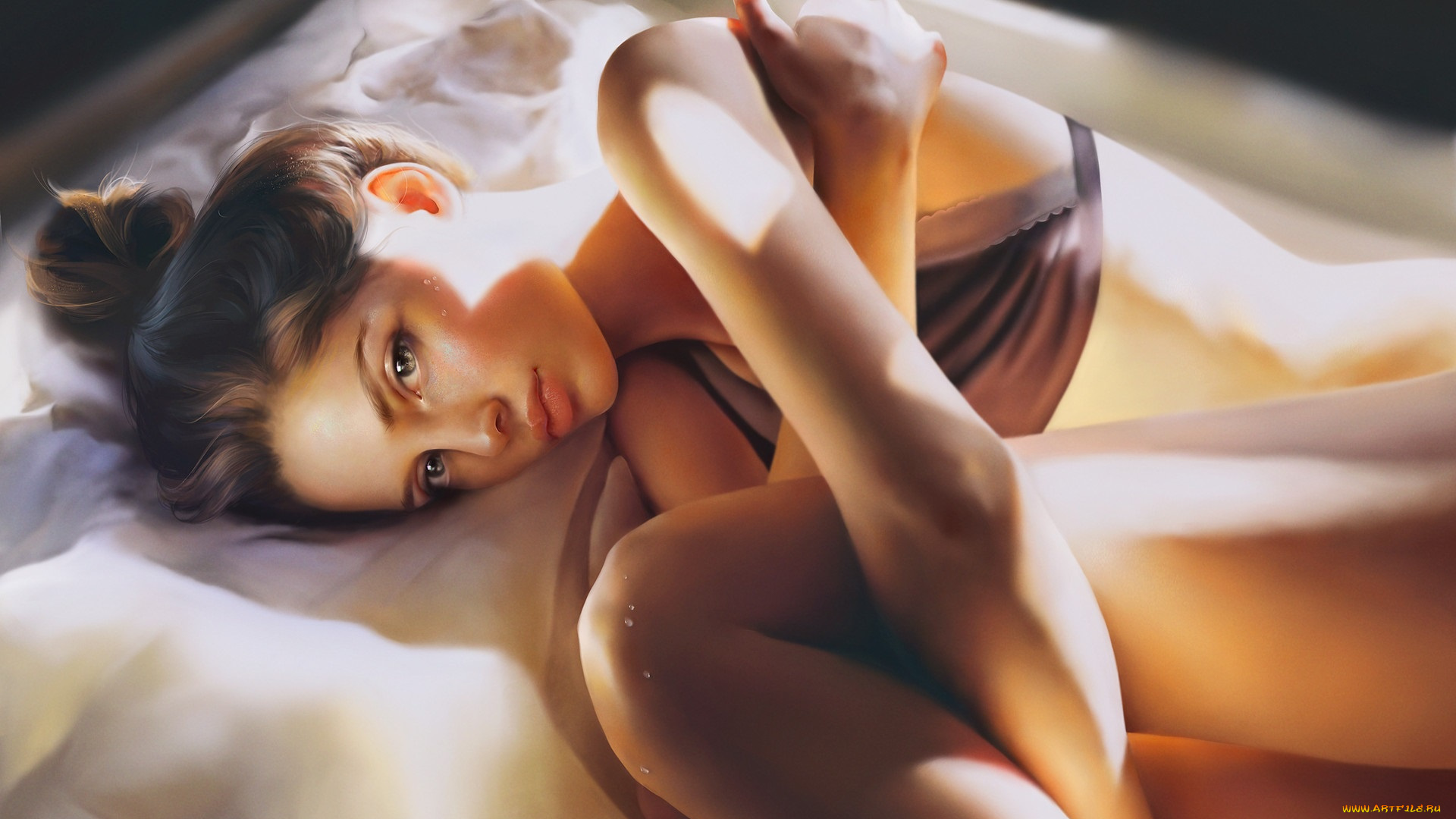 рисованное, люди, девушка, настроение, арт, jane, nane