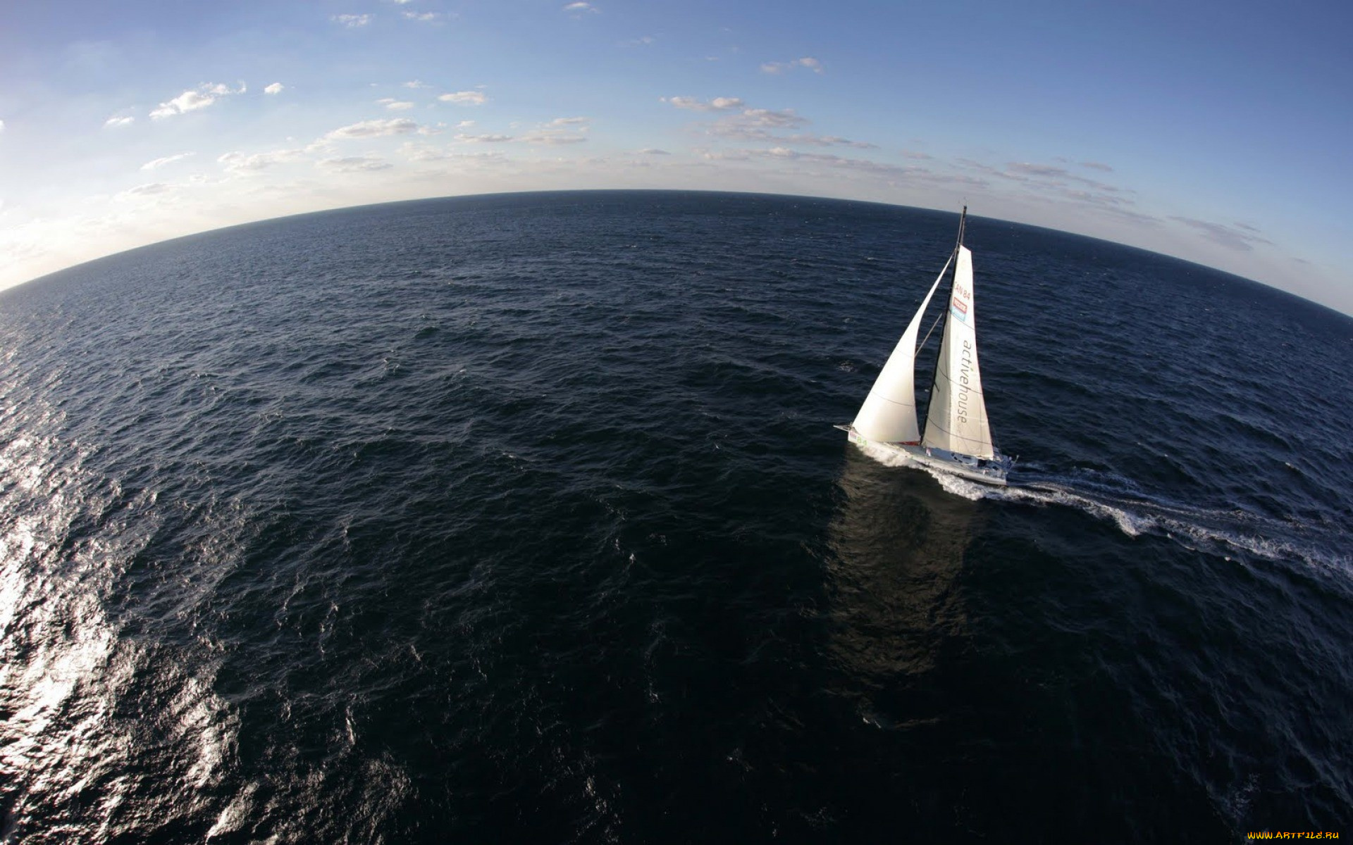 корабли, Яхты, яхта, море