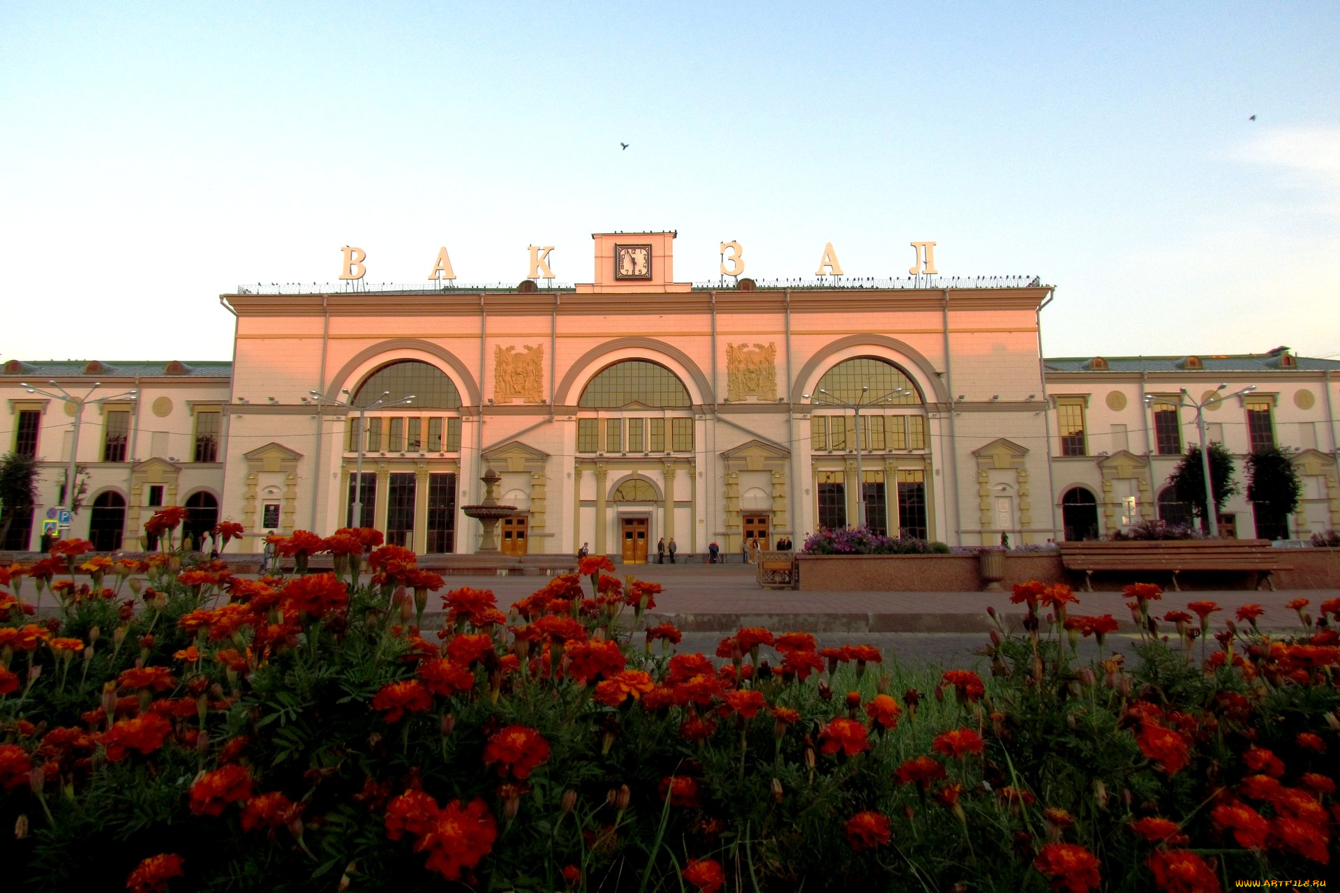 города, -, здания, , дома, вокзал, беларусь, витебск