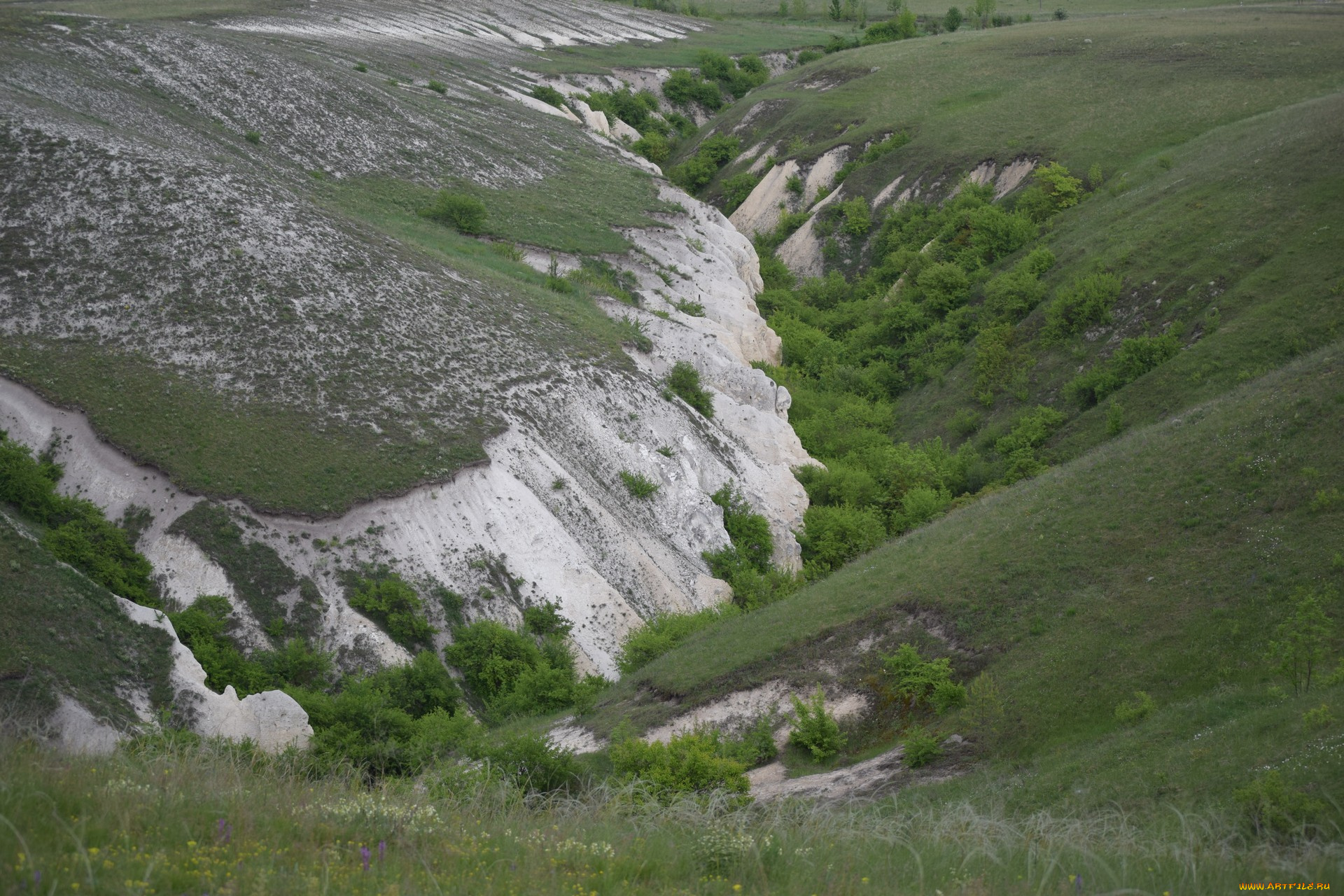природа, пейзажи, каньон, воронежская