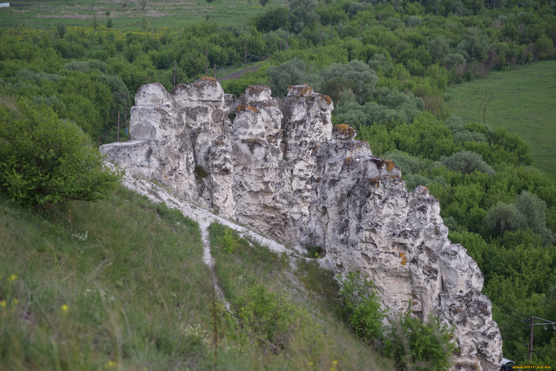 природа, пейзажи, монастырь, дивногорье, воронежская