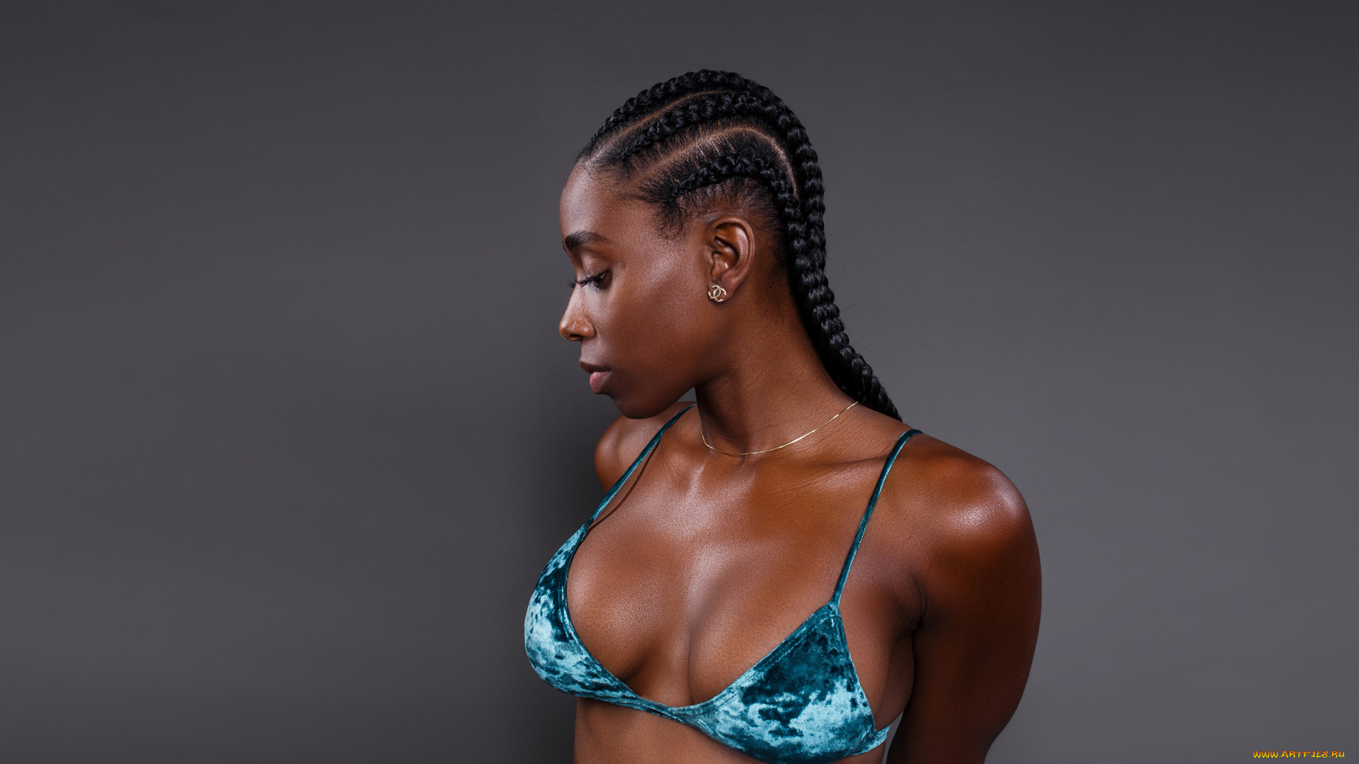 bria, myles, девушки, причёска, поза, темнокожая, девушка, модель, мулатка, дреды, bria, myles