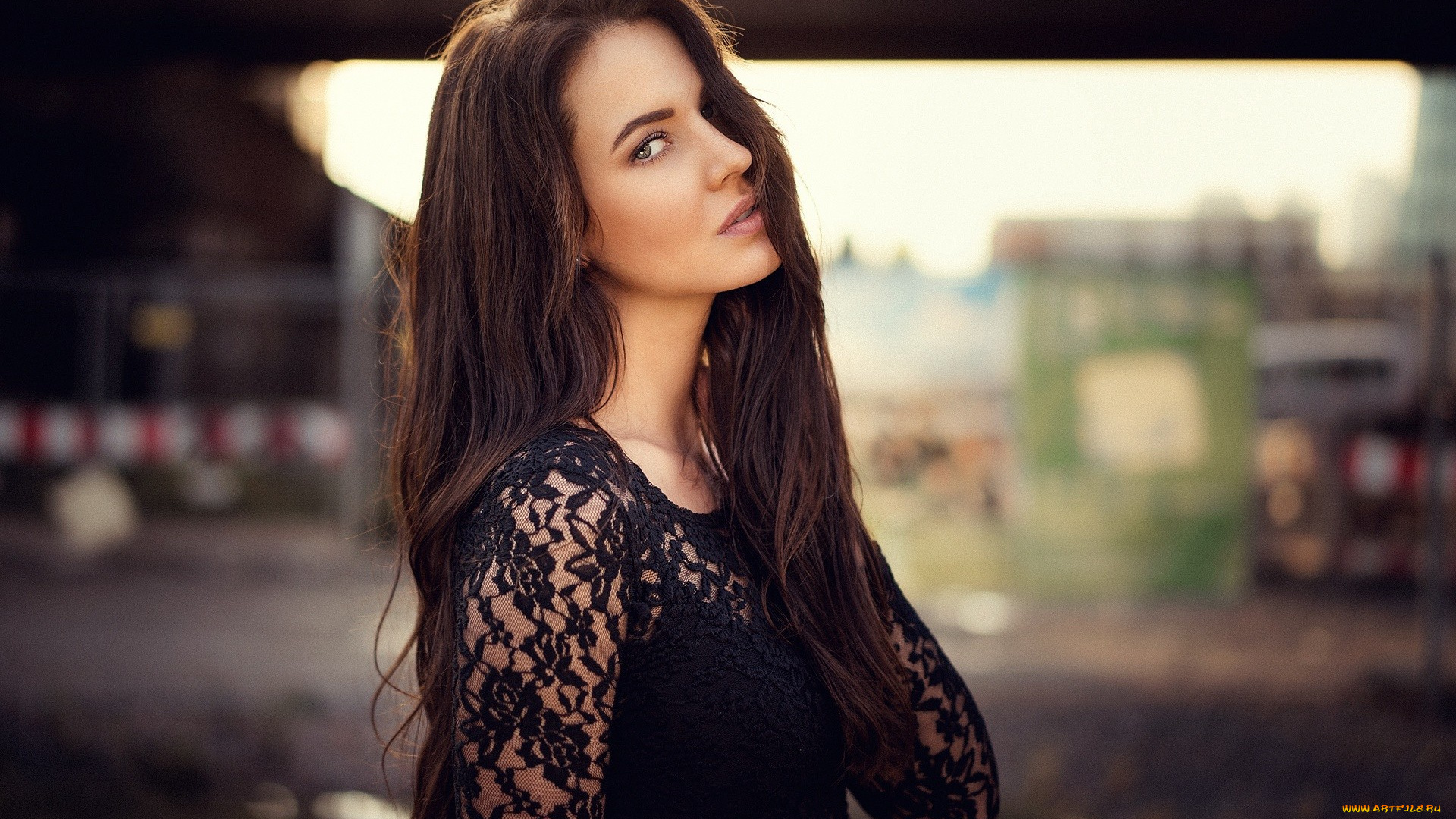 девушка, девушки, -unsort, , брюнетки, темноволосые, модель