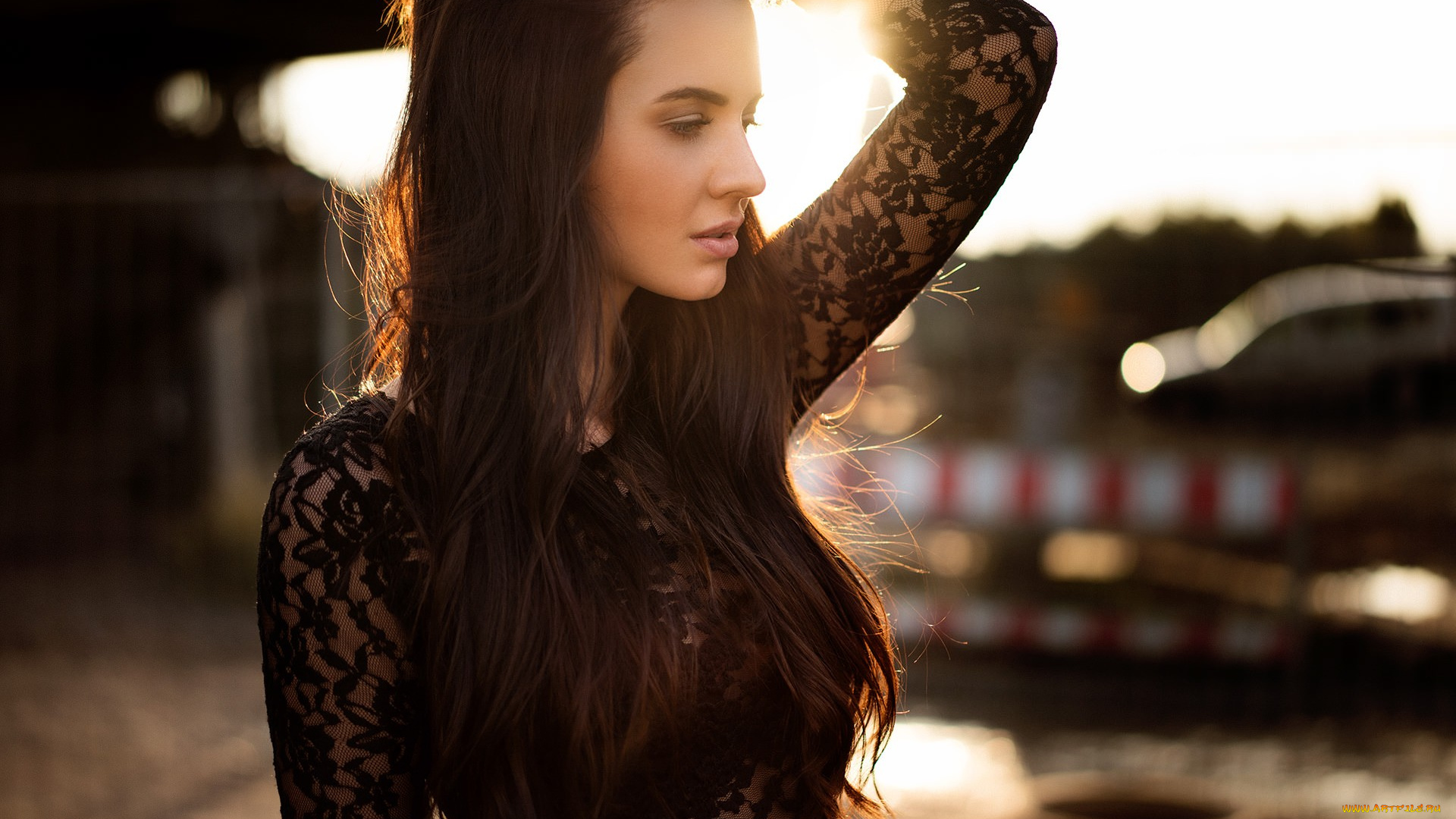 девушка, девушки, -unsort, , брюнетки, темноволосые, модель