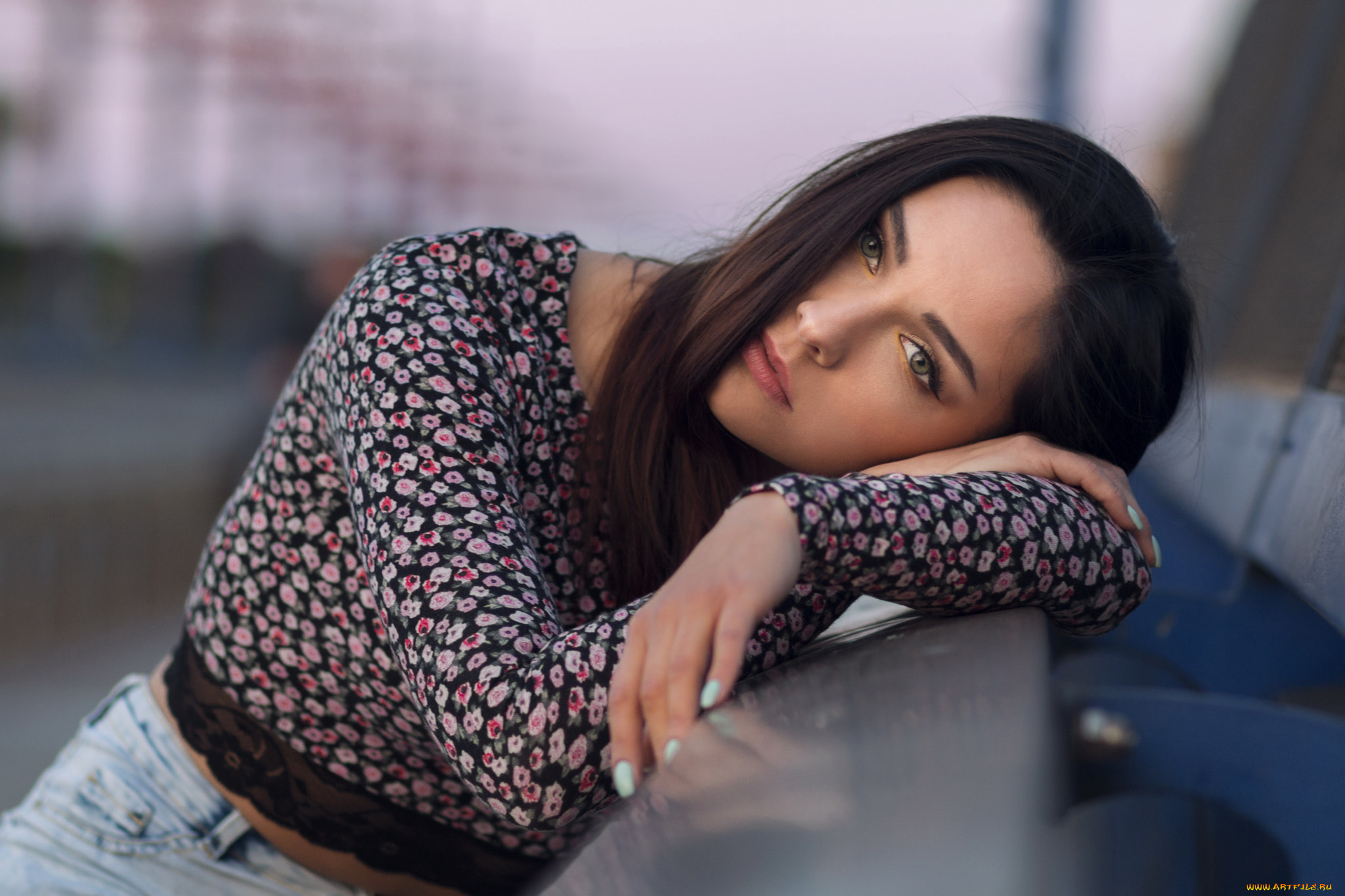 девушка, девушки, -unsort, , брюнетки, темноволосые, модель