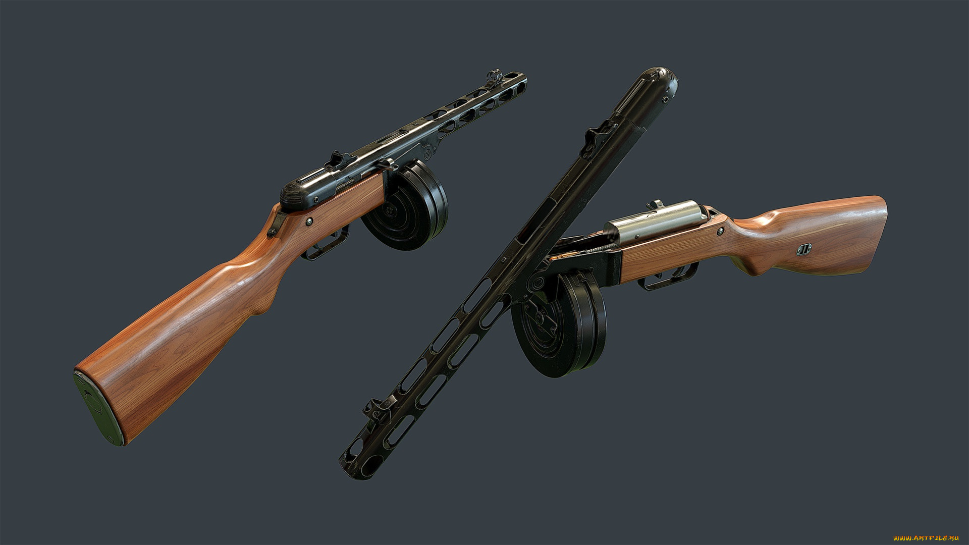 оружие, автоматы, ппш-41