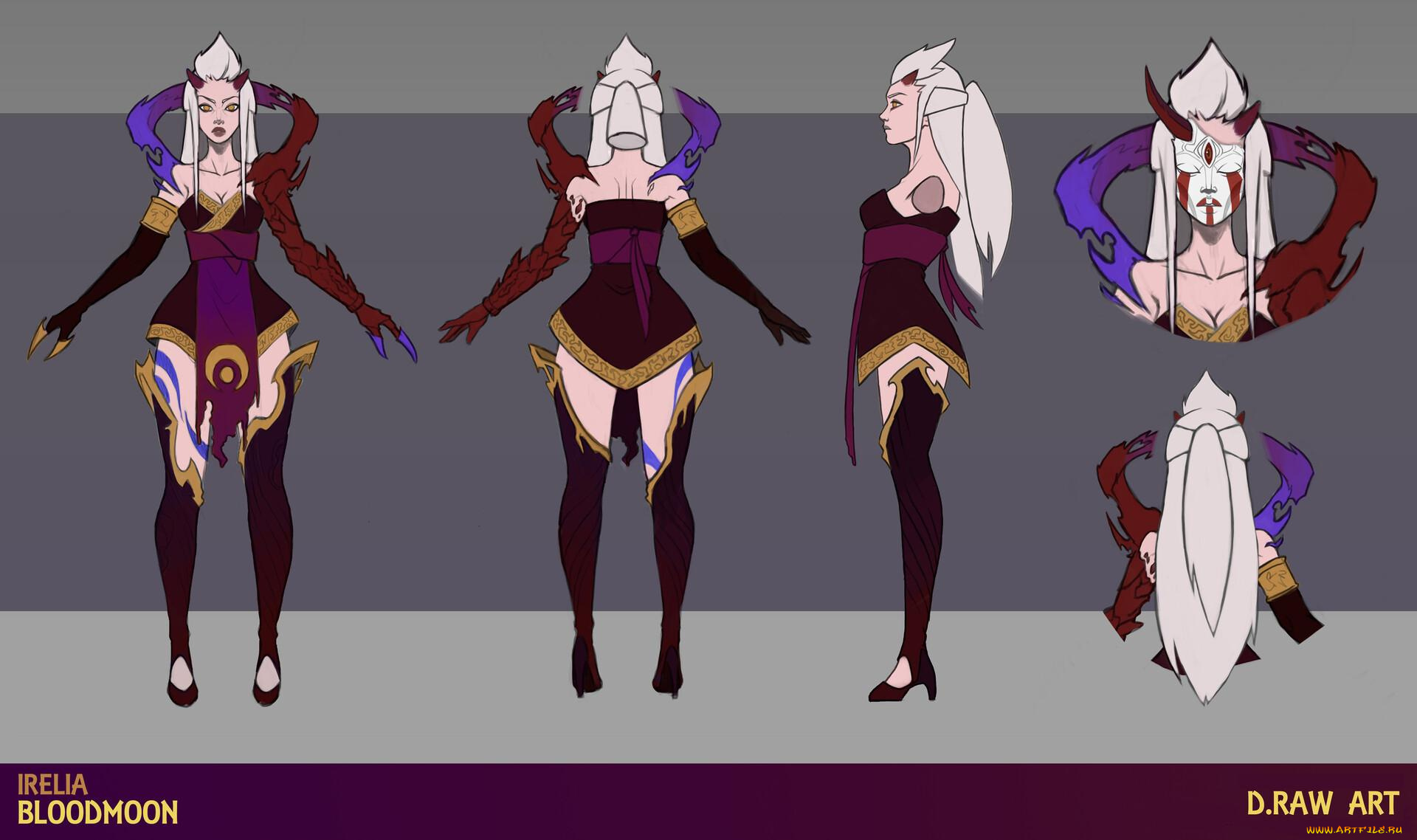 видео, игры, league, of, legends, irelia, ракурсы