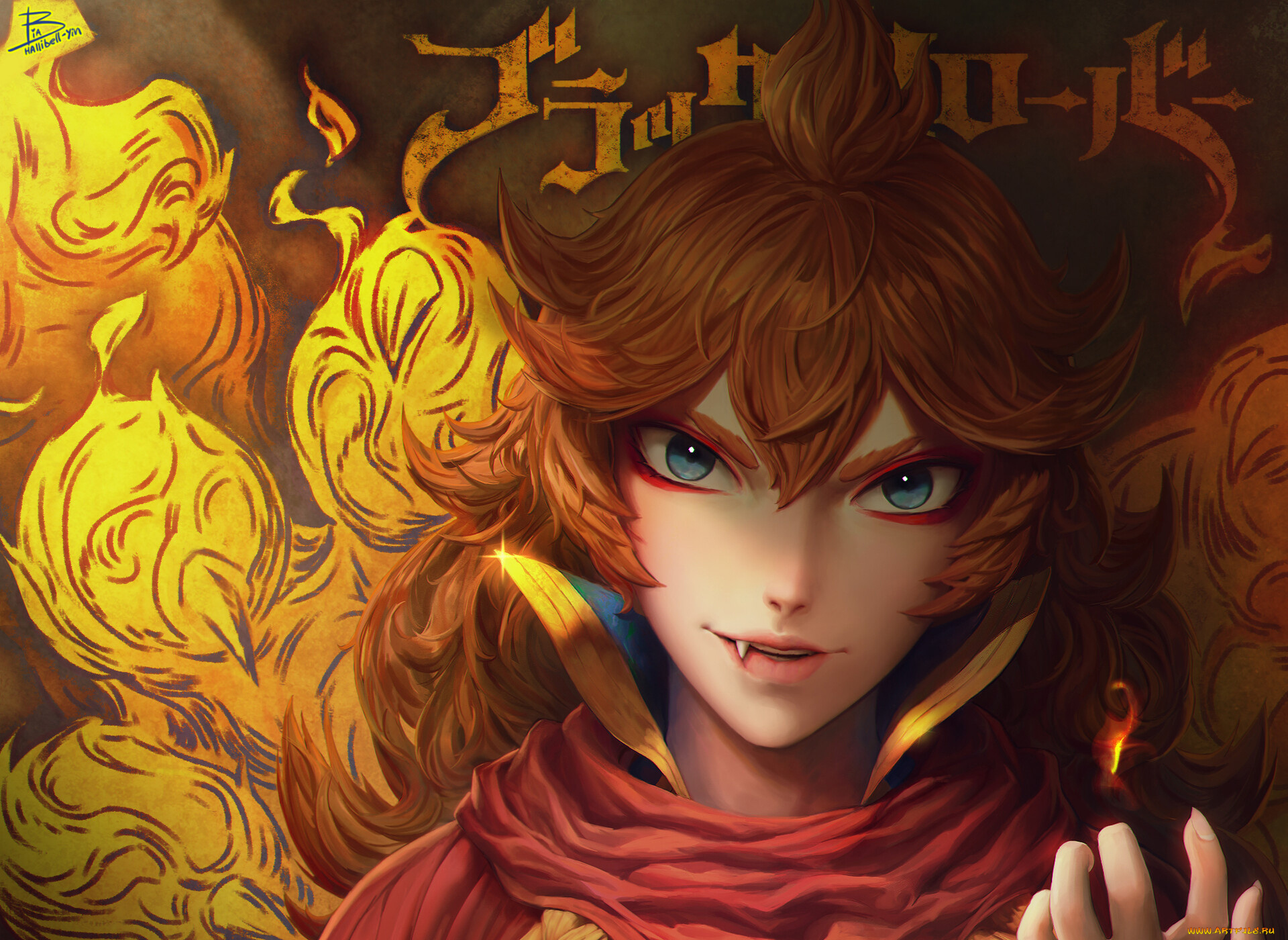 аниме, black, clover, чёрный, клевер