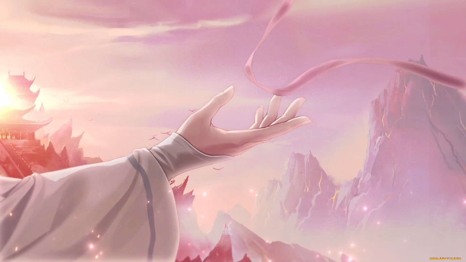 видео, игры, the, untamed, лань, ванцзы, лента, рука, рассвет