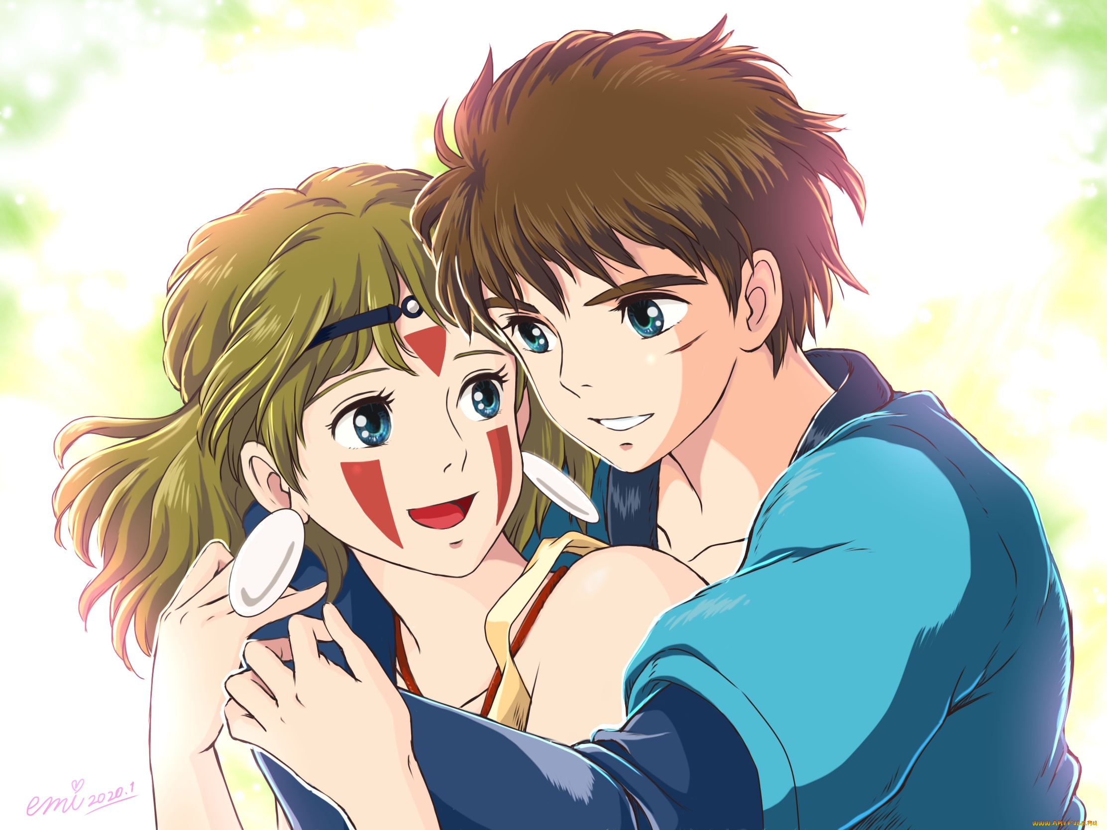 аниме, mononoke, hime, принцесса, мононоке