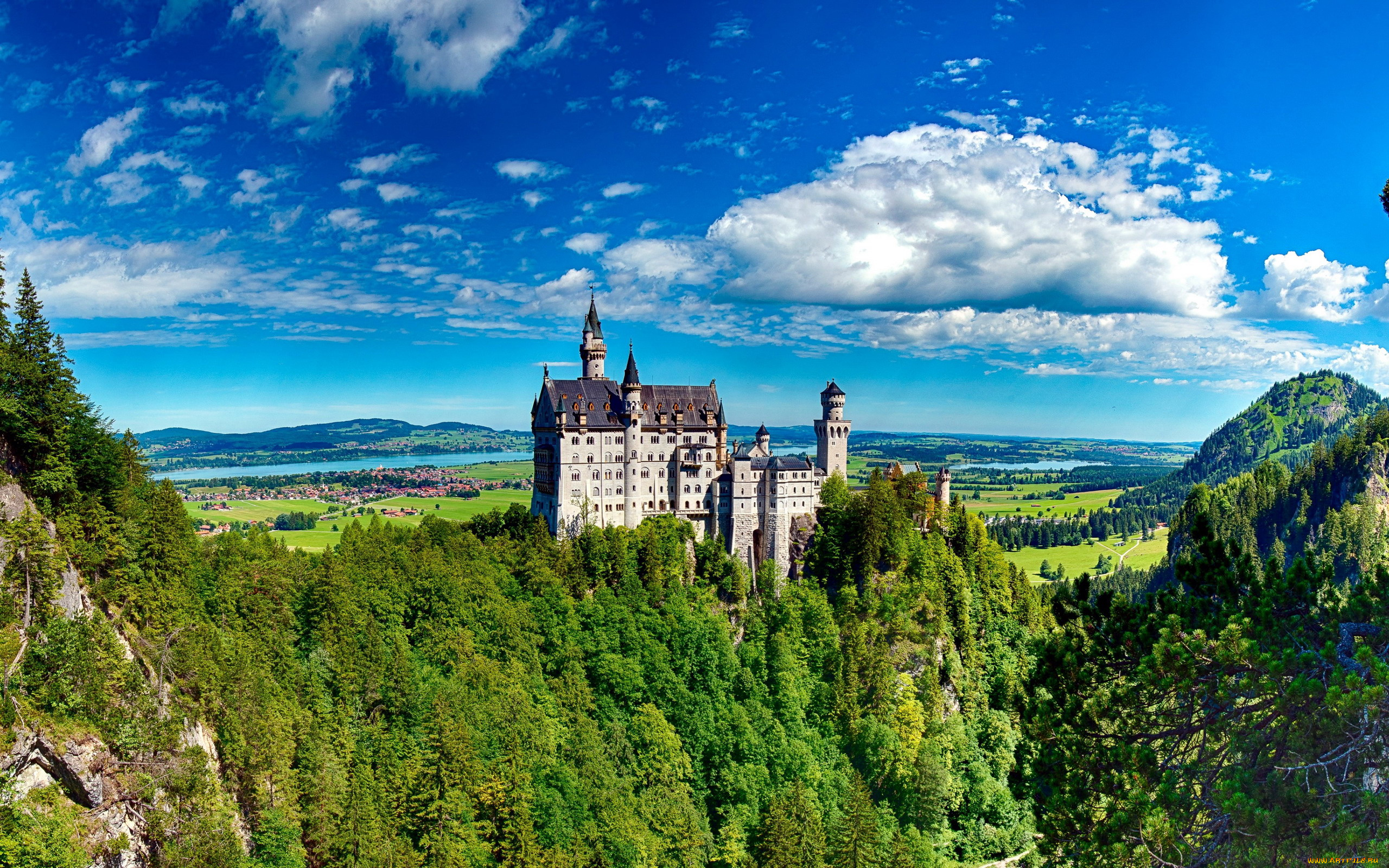 neuschwanstein, castle, города, замок, нойшванштайн, , германия, neuschwanstein, castle