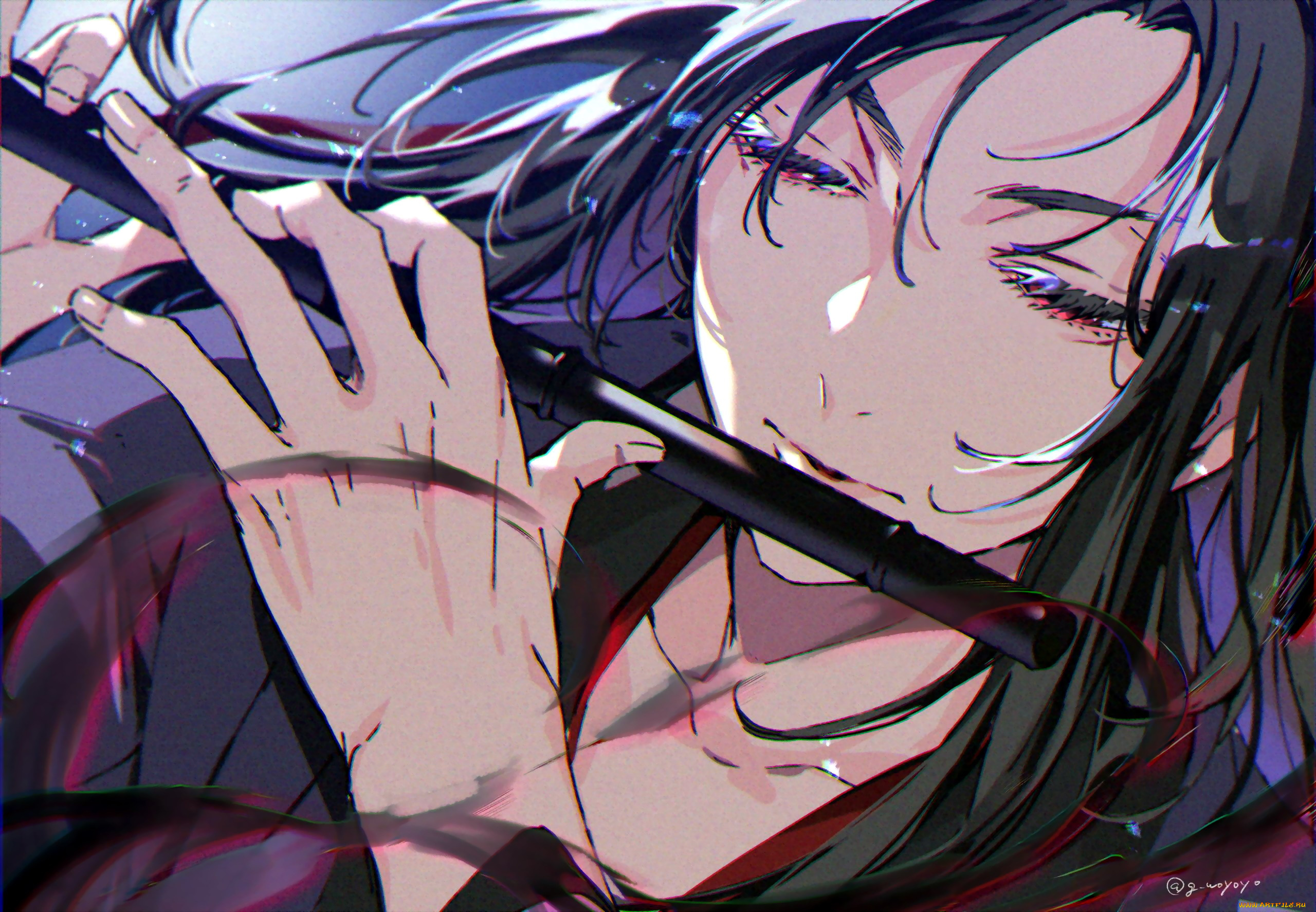 аниме, mo, dao, zu, shi, вэй, усянь, флейта