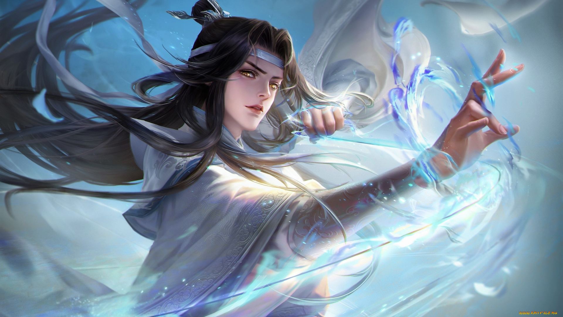 аниме, mo, dao, zu, shi, лань, ванцзи