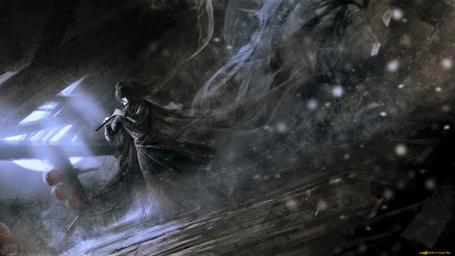 аниме, mo, dao, zu, shi, вэй, усянь, флейта