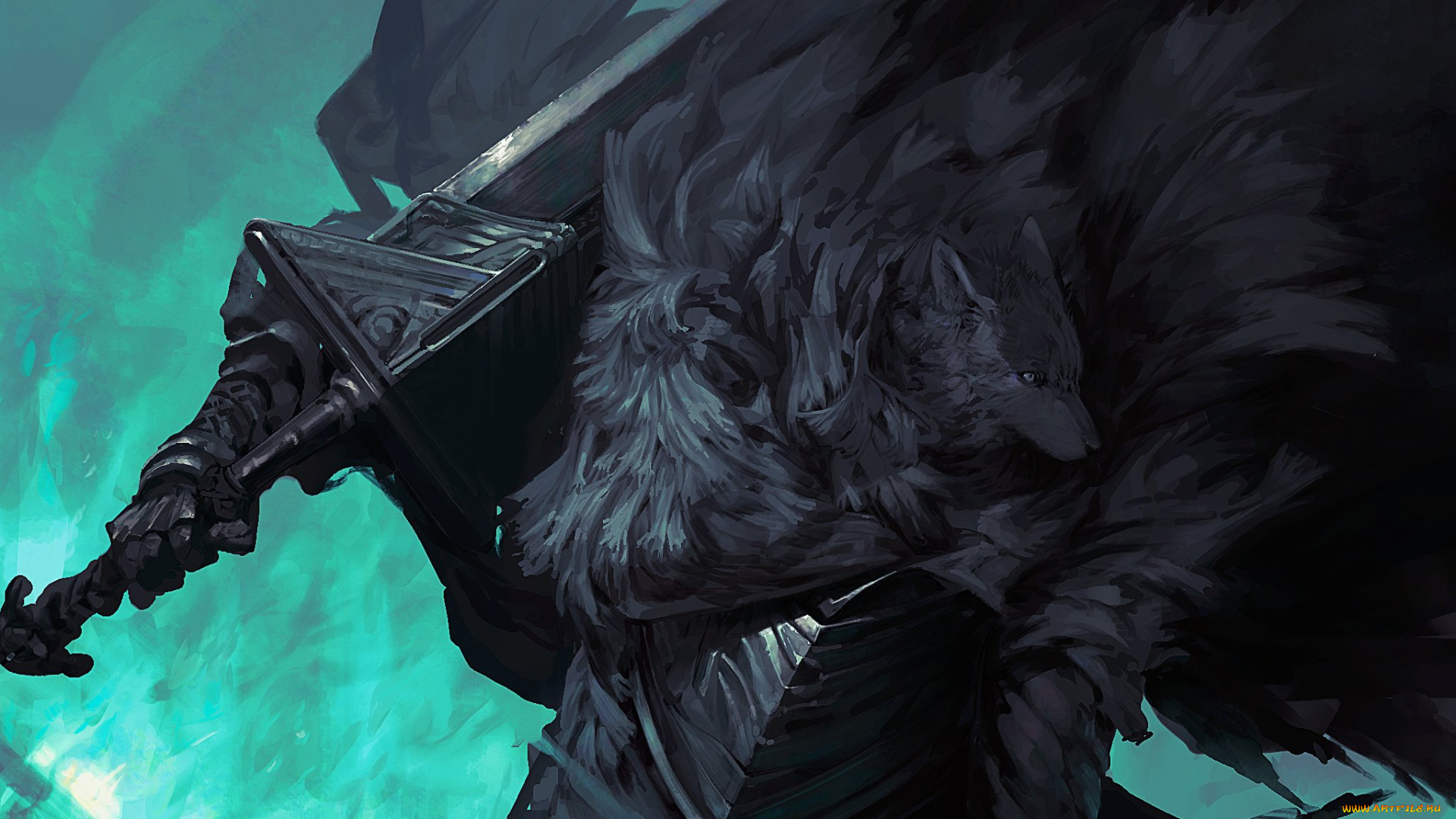 фэнтези, существа, воин