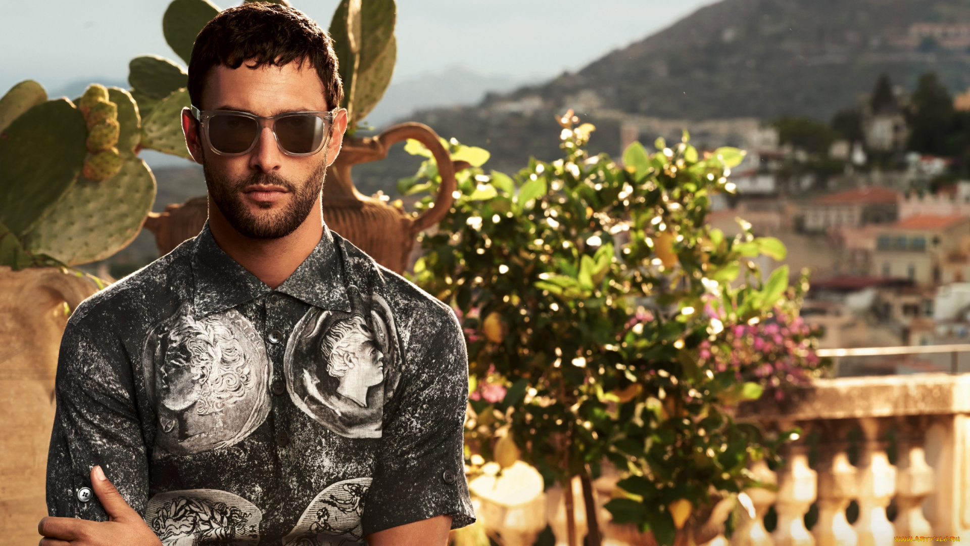 мужчины, -unsort, очки, модель