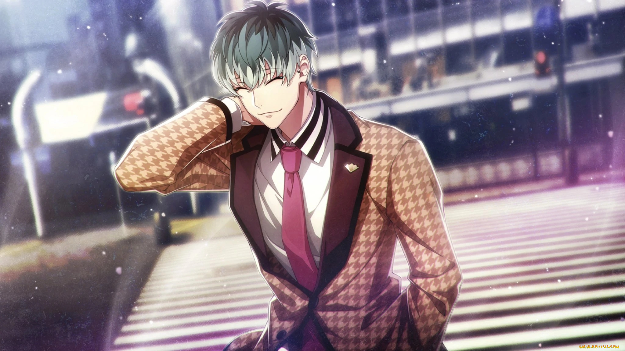 аниме, hypnosis, mic, hypnosis, mic