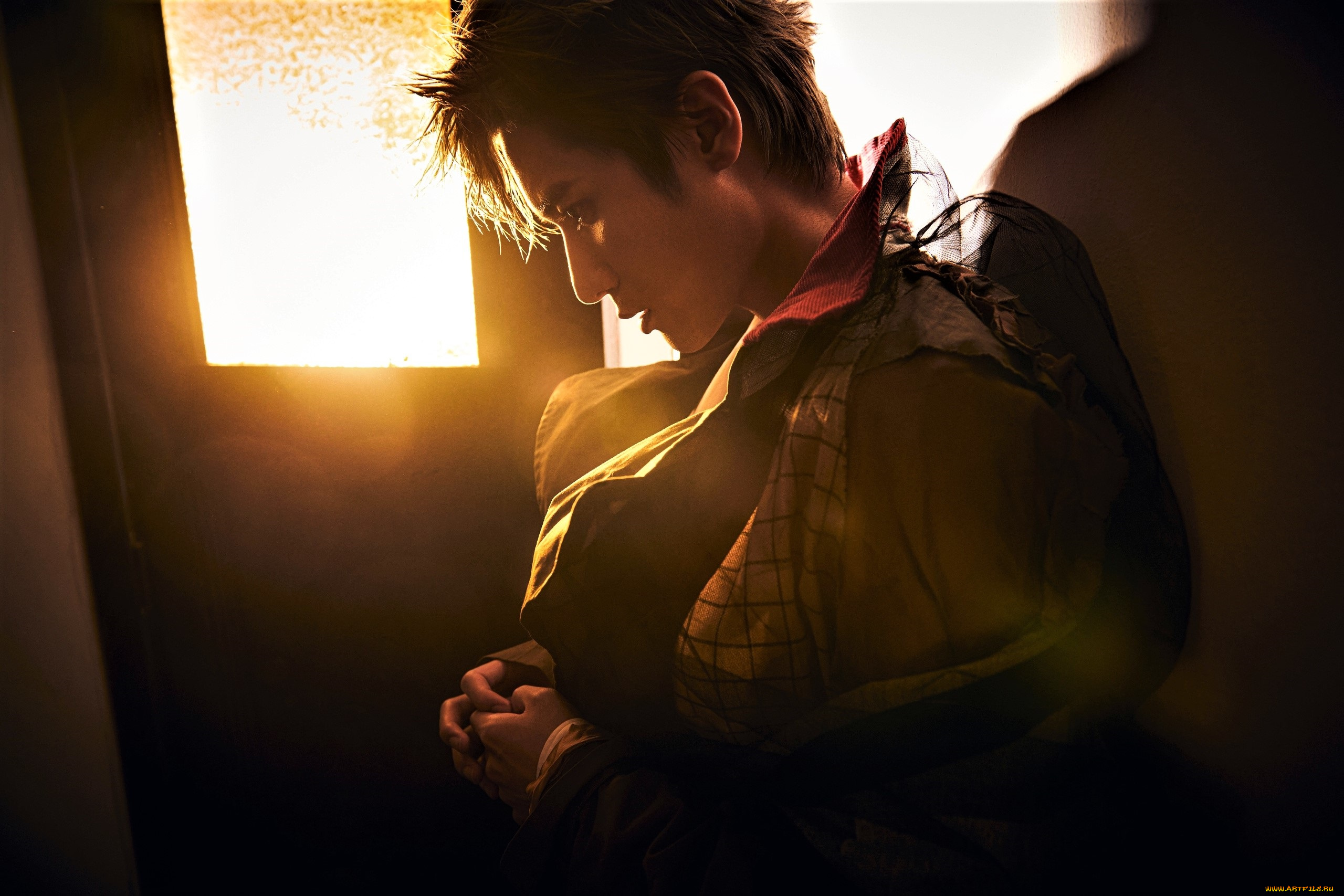 мужчины, liu, haikuan, актер, куртка